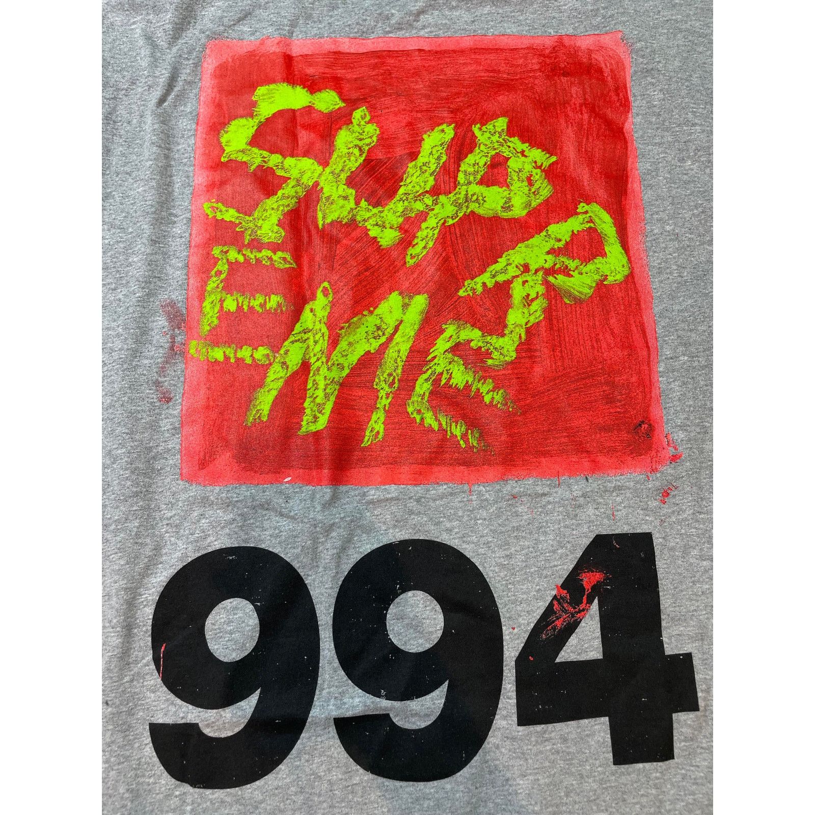 Supreme Supreme Grey Josh Smith Tee Size US XL / EU 56 / 4 - 3 Thumbnail