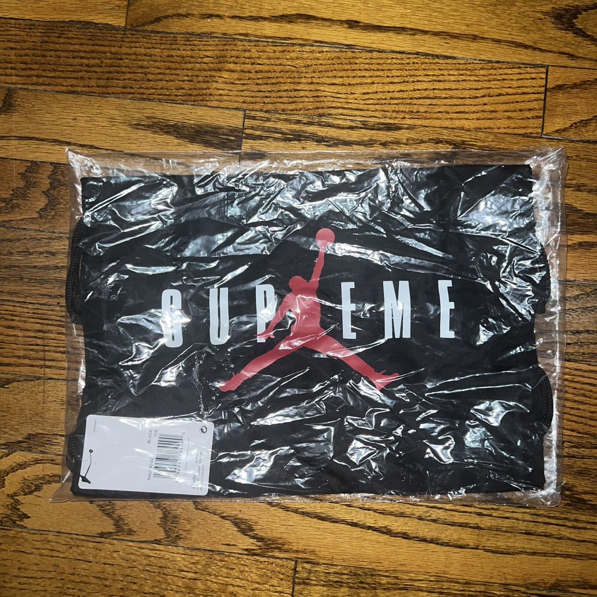Jordan Brand × Supreme Supreme Jordan Drawstring Bag Size ONE SIZE - 5 Thumbnail