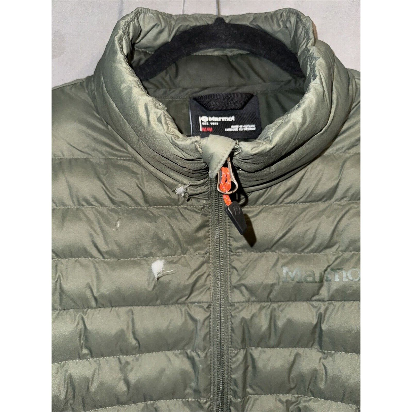 Marmot Marmot Womens Puffer Jacket Size M Green Thinsulate Recycled Size M / US 6-8 / IT 42-44 - 2 Thumbnail