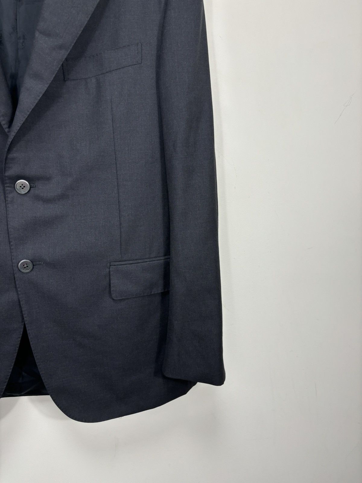 Corneliani Corneliani Men’s 2-Buttons Classic Formal Wool Blazer Jacket Size 44R - 5 Thumbnail