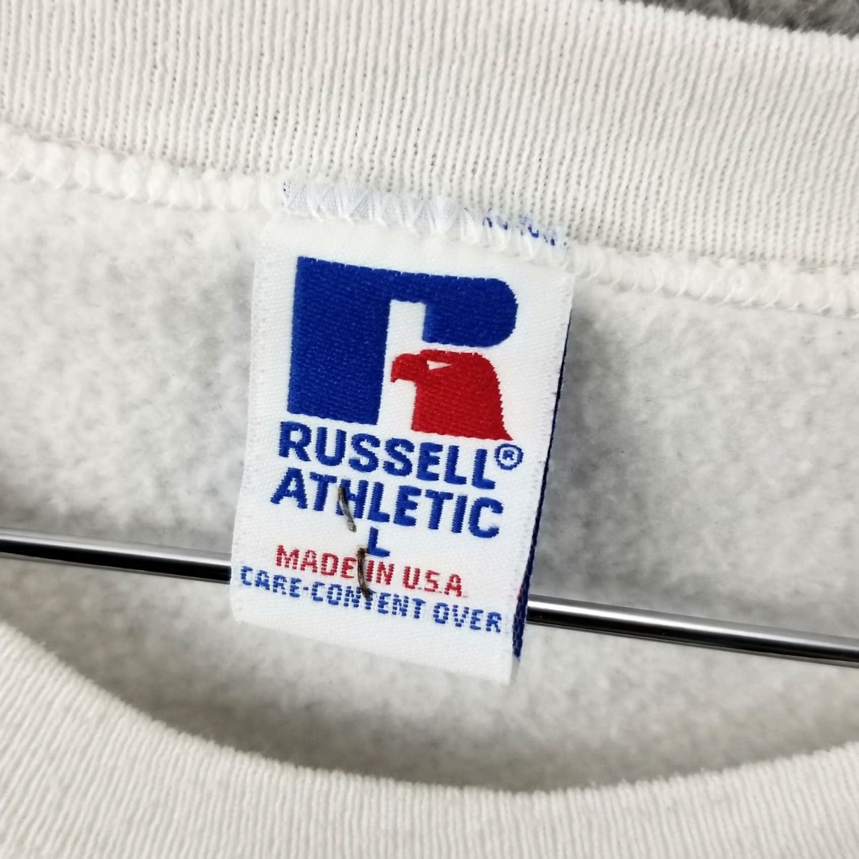 Russell Athletic Russell Sweatshirt Men L Vintage 90s Grandmacore USA Crewneck Pullover Size US L / EU 52-54 / 3 - 3 Thumbnail