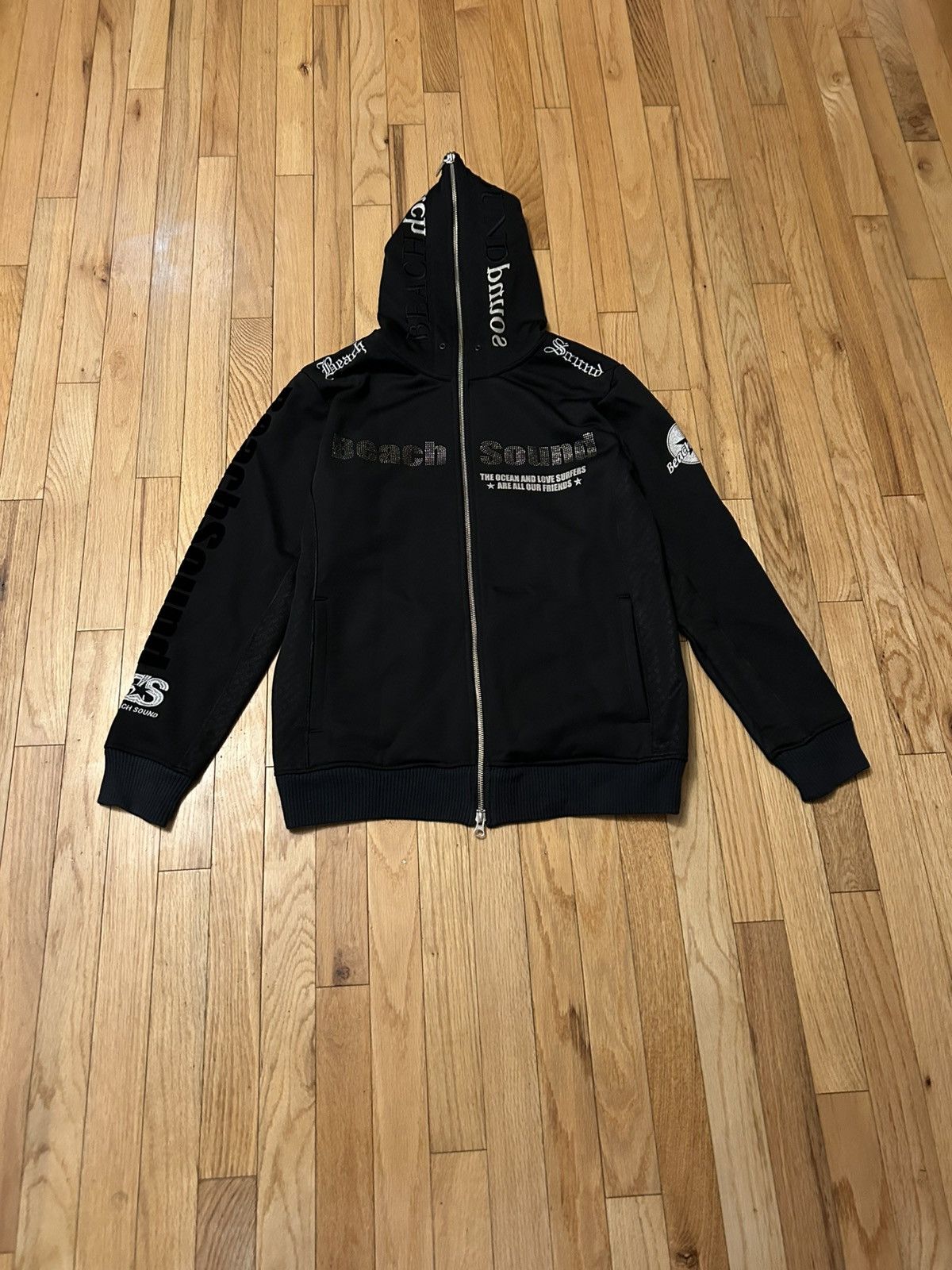 Number (N)ine Y2K Beach Sound Full Zip Hoodie Size US L / EU 52-54 / 3 - 1 Thumbnail