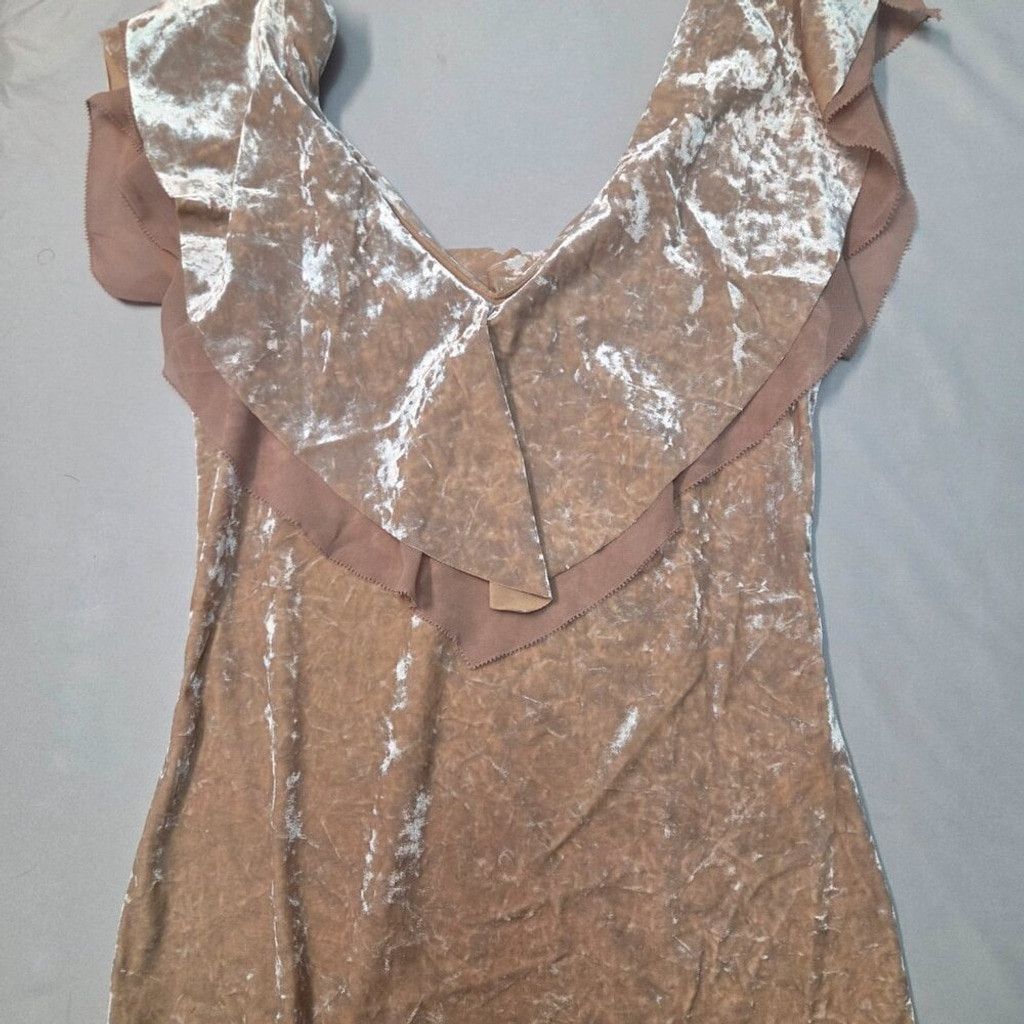 White House Black Market White HBM-Elegant Vintage-Inspired Crushed Velvet Blouse XXS Size XXS / US 00 / IT 34 - 5 Thumbnail