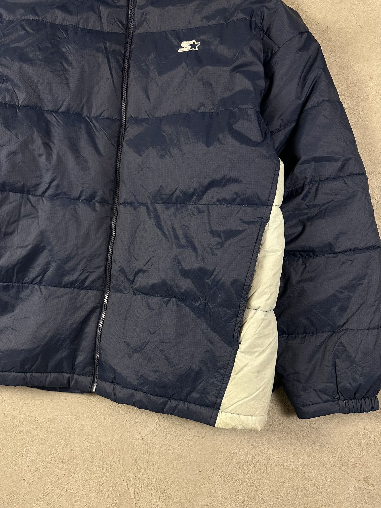 Starter 2000s Vintage Starter Down Puffer Boxy Y2k Jacket 00s Size US XL / EU 56 / 4 - 5 Thumbnail