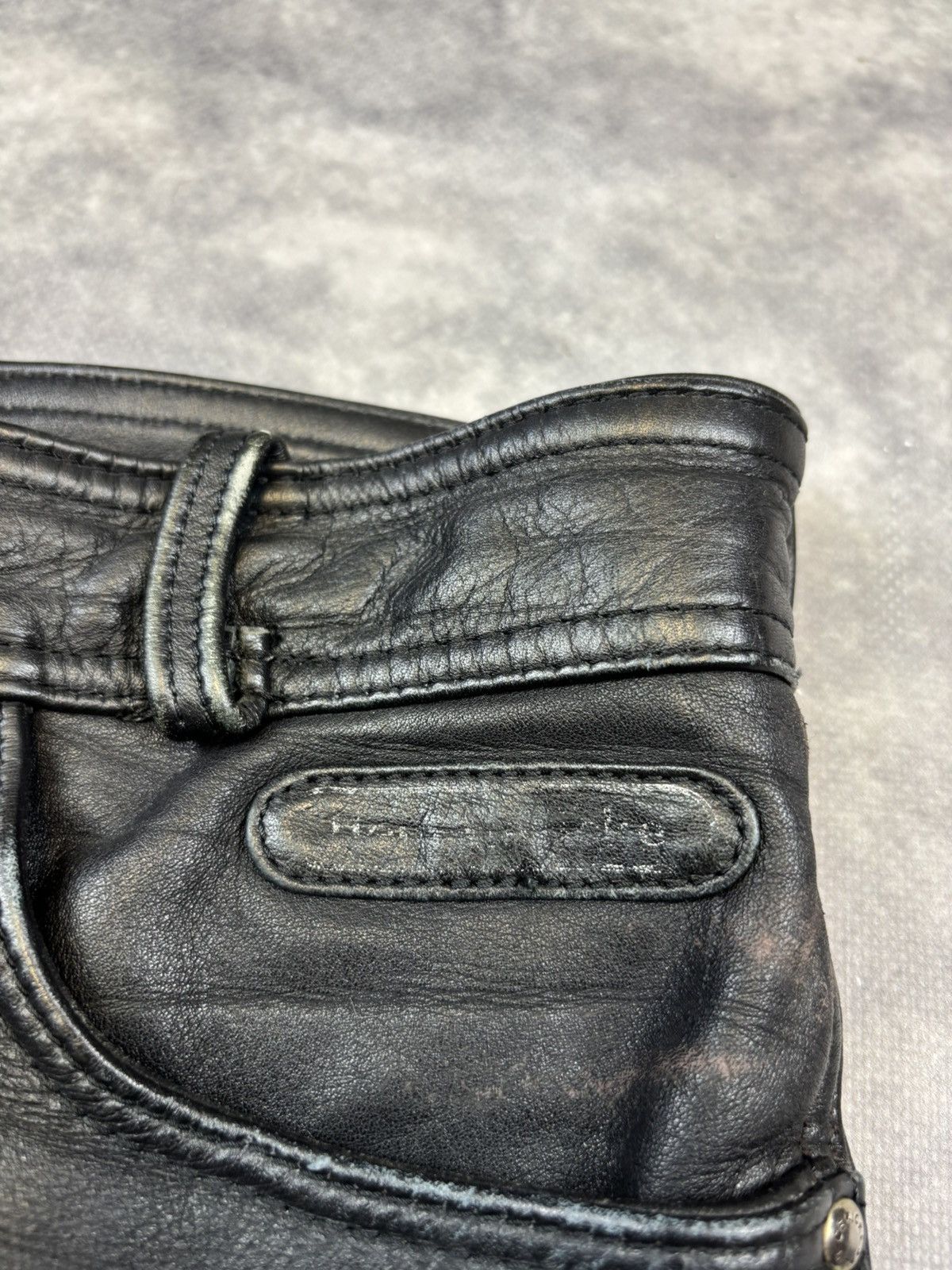 Genuine Leather Vintage Hein Gericke Real Leather Genuine Pants Opium Size US 30 / EU 46 - 4 Thumbnail