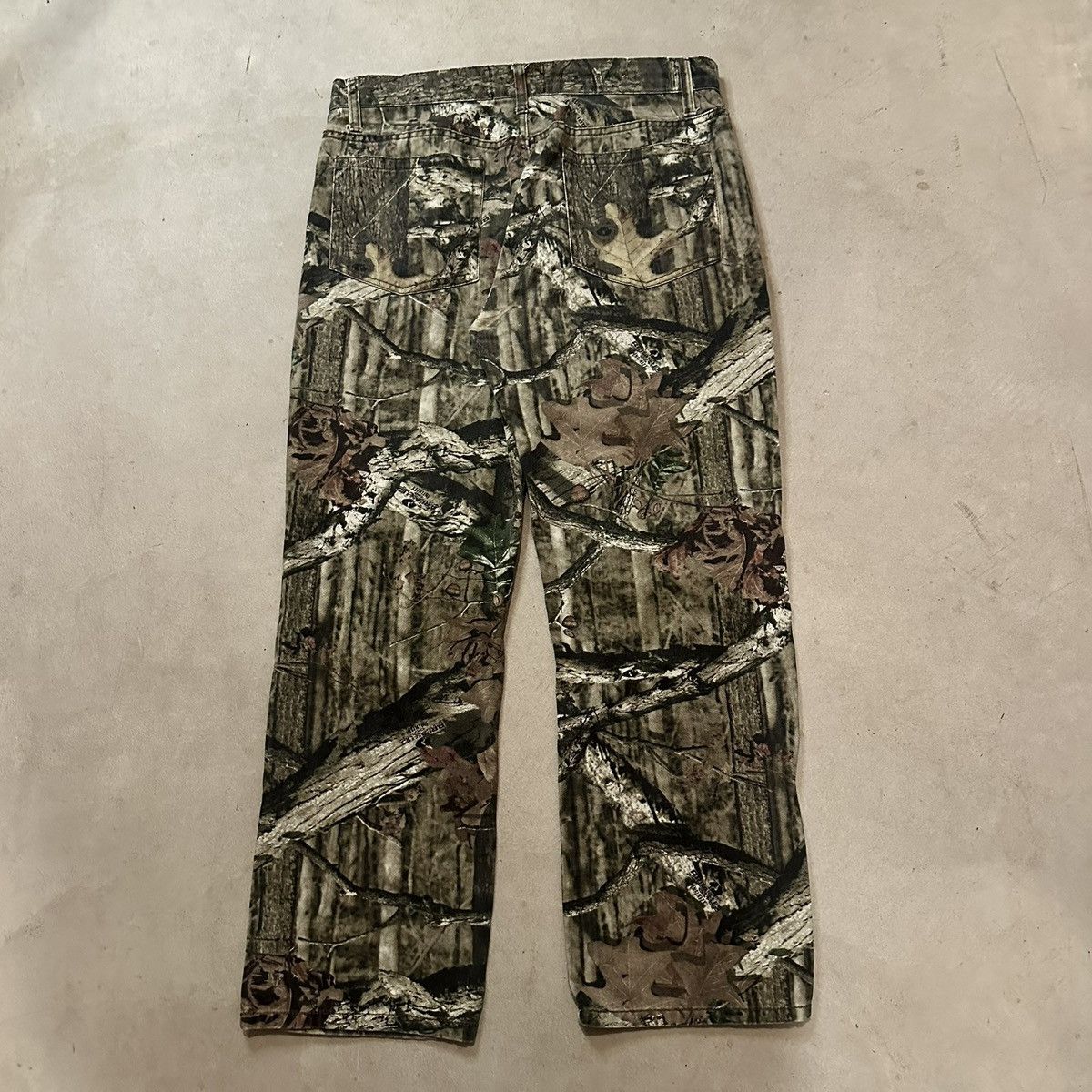 Mossy Oaks Vintage Y2K Mossy Oak Camo Denim Pants Size 36x32 Size US 36 / EU 52 - 1 Thumbnail