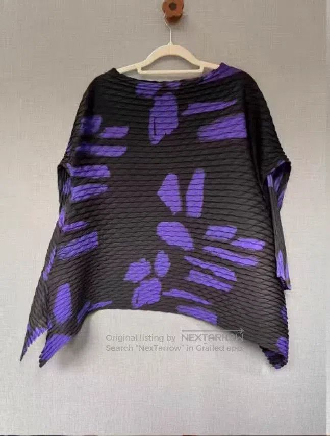 Issey Miyake Issey Miyake Large Fish-Scale Knit Top Size M / US 6-8 / IT 42-44 - 4 Thumbnail