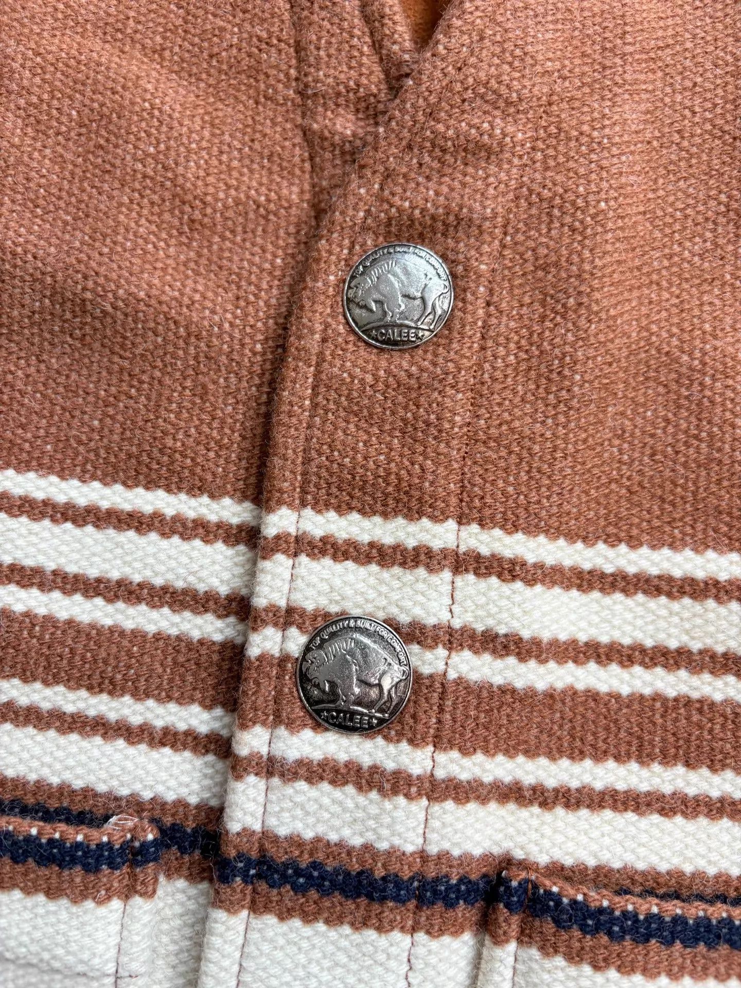 Other CALEE Carpet Cloth Silver Button Vest S Size US S / EU 44-46 / 1 - 5 Thumbnail