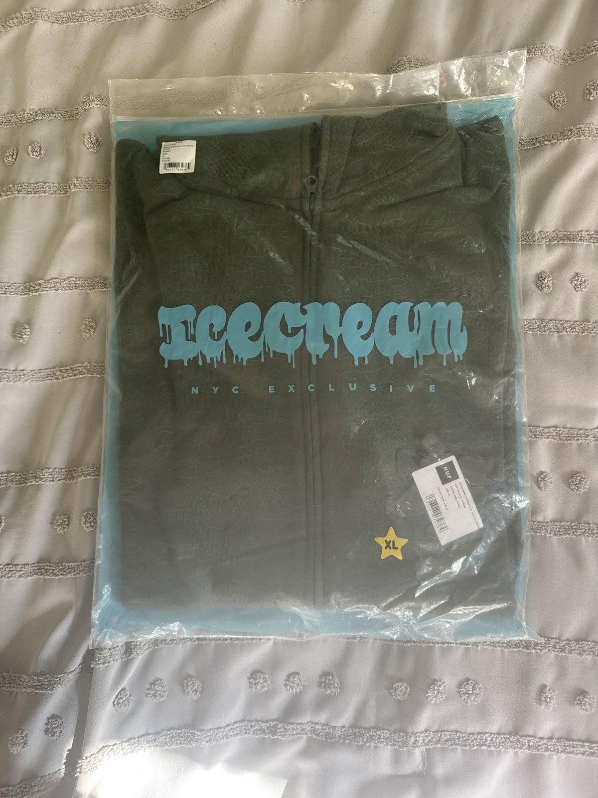 Icecream Ice Cream x HUF Running Dog Full Zip Hoodie Size US XL / EU 56 / 4 - 2 Thumbnail