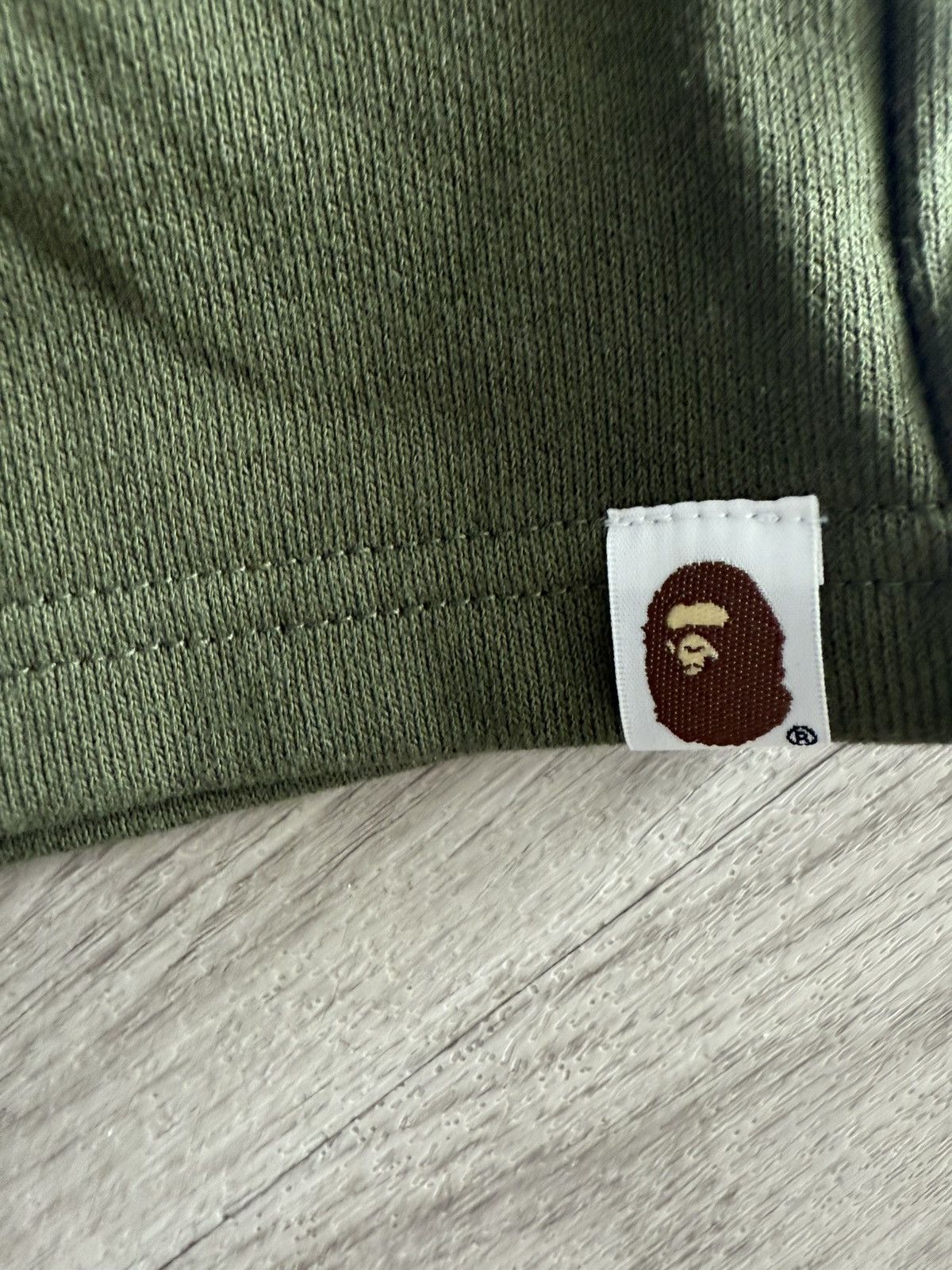 Bape Bape olive shark shorts Size US 30 / EU 46 - 2 Thumbnail