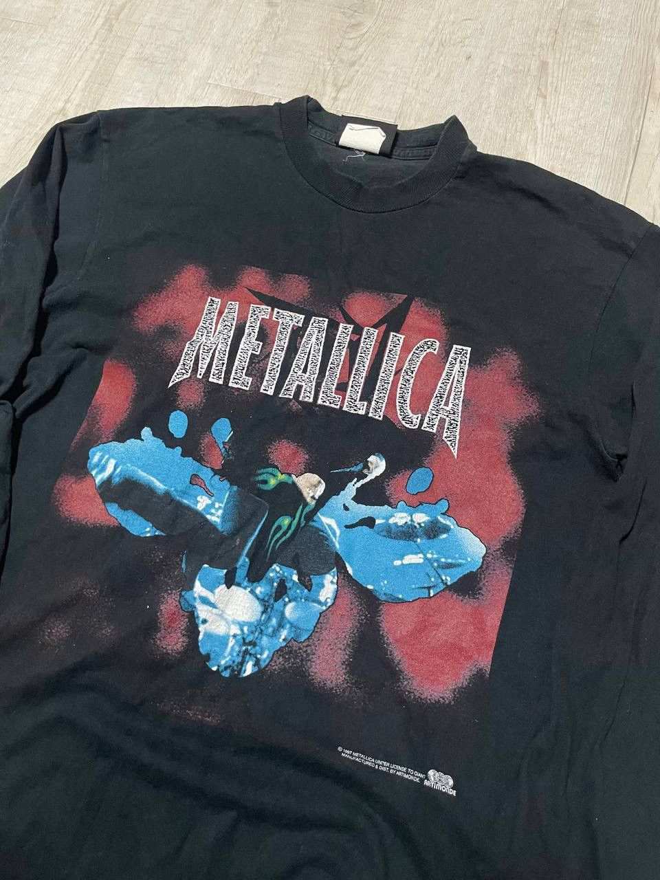 Metallica Metallica reload vintage longsleeve 1997 vintage band tee Size US M / EU 48-50 / 2 - 7 Thumbnail