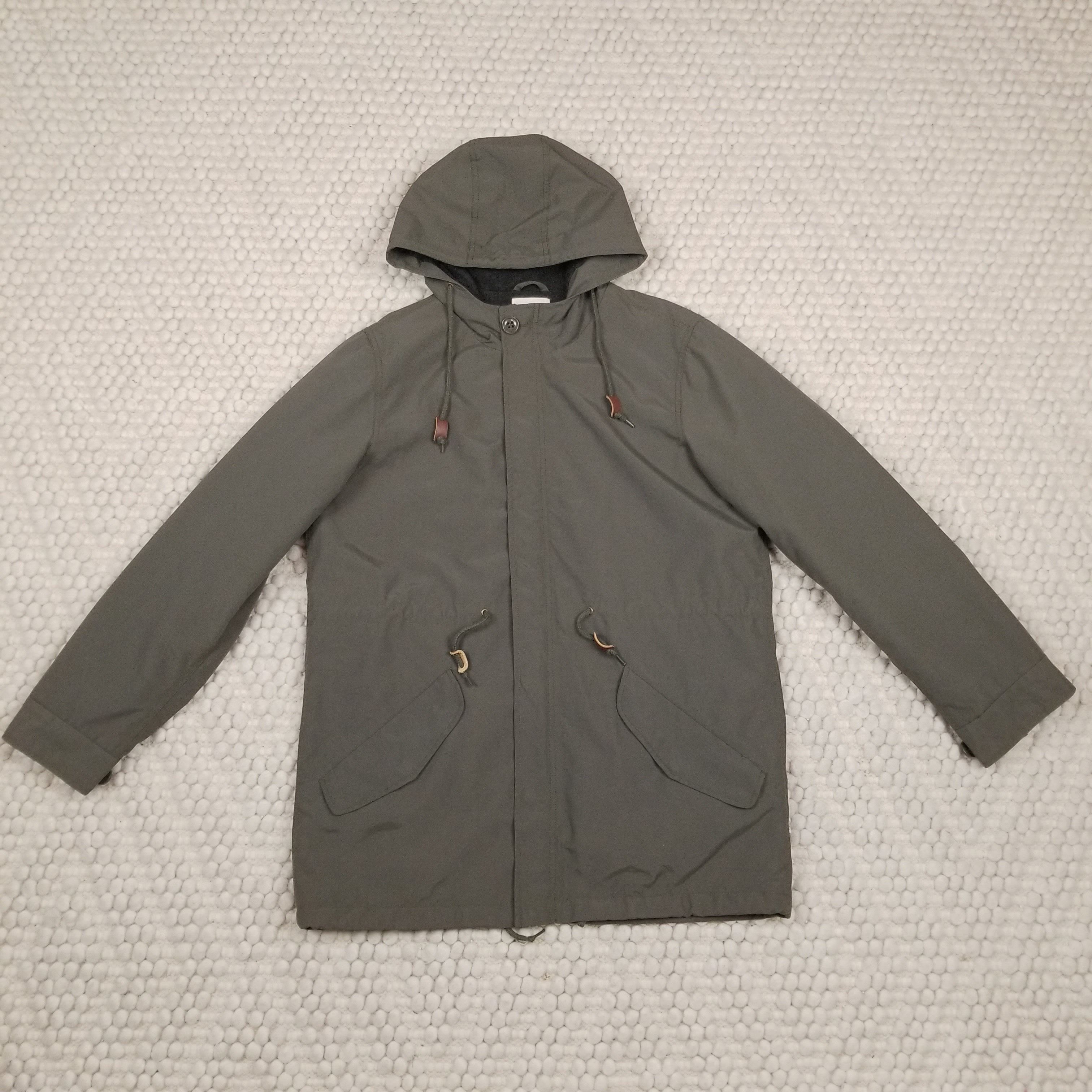 Obey Men's Parka Jacket Olive Green Size US M / EU 48-50 / 2 - 5 Thumbnail
