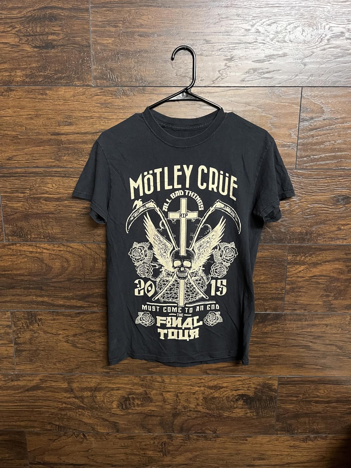 Designer Motley Crue T-shirt - 2015 The Final Tour 2 Sided - S Size US S / EU 44-46 / 1 - 1 Thumbnail