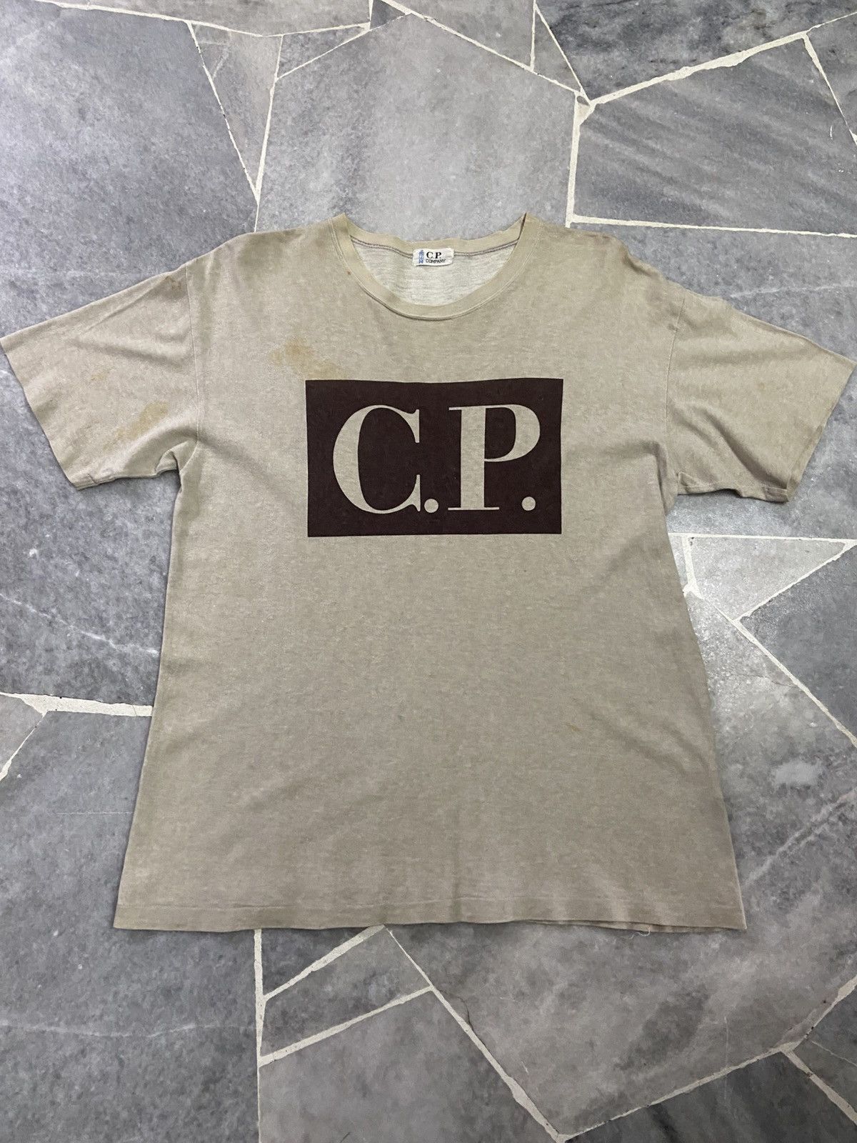 C.P. Company C.P. COMPANY Box Logo Tee Size US M / EU 48-50 / 2 - 5 Thumbnail