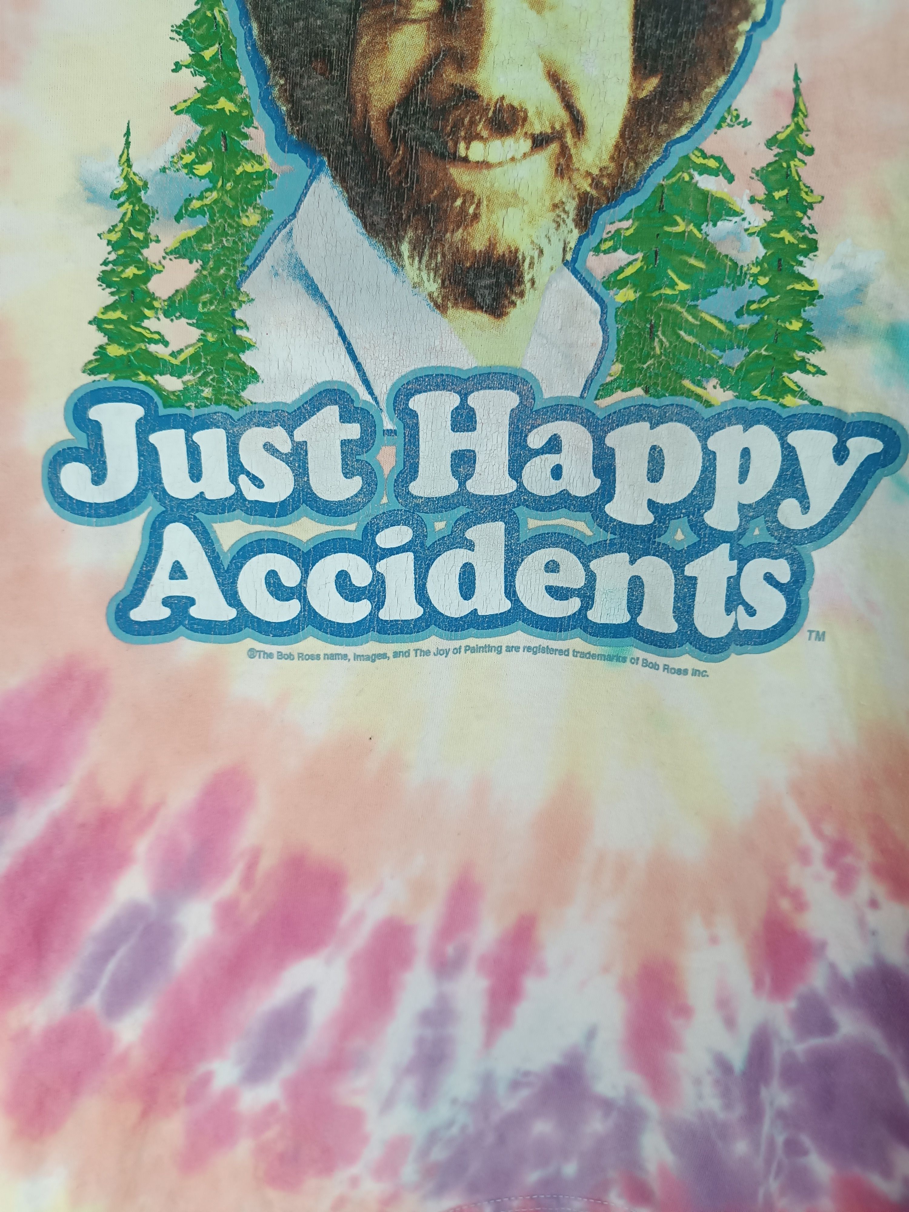 Vintage VINTAGE BOB ROSS LEGEND HAPPY ACCIDENTS ART PICASSO GOGH Size US S / EU 44-46 / 1 - 10 Thumbnail