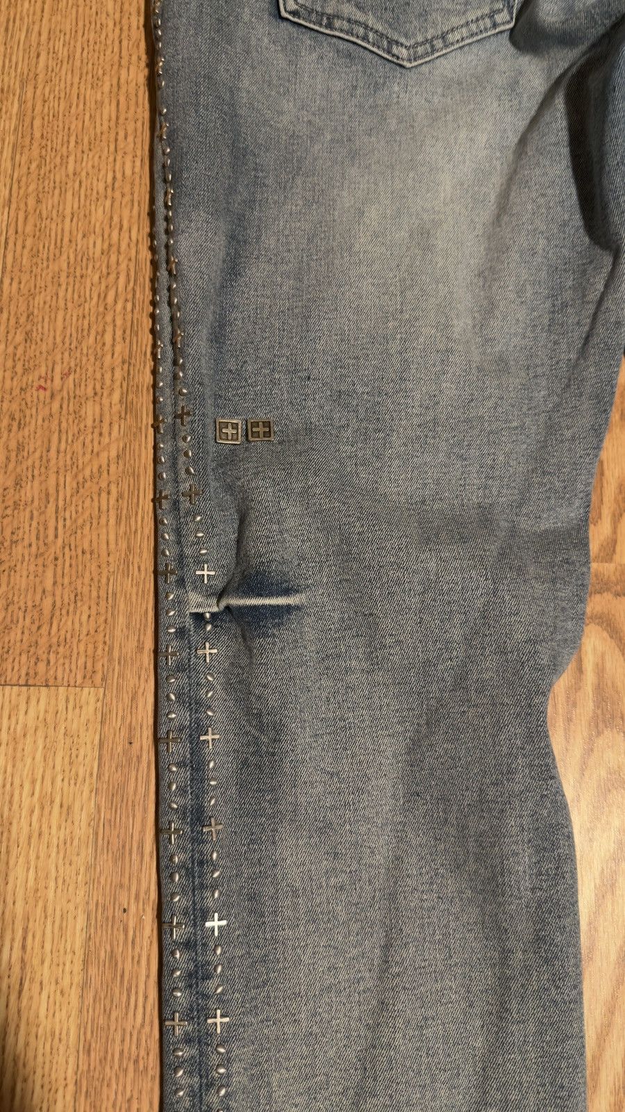 Ksubi Chitch punk metalik Size US 38 / EU 54 - 4 Thumbnail