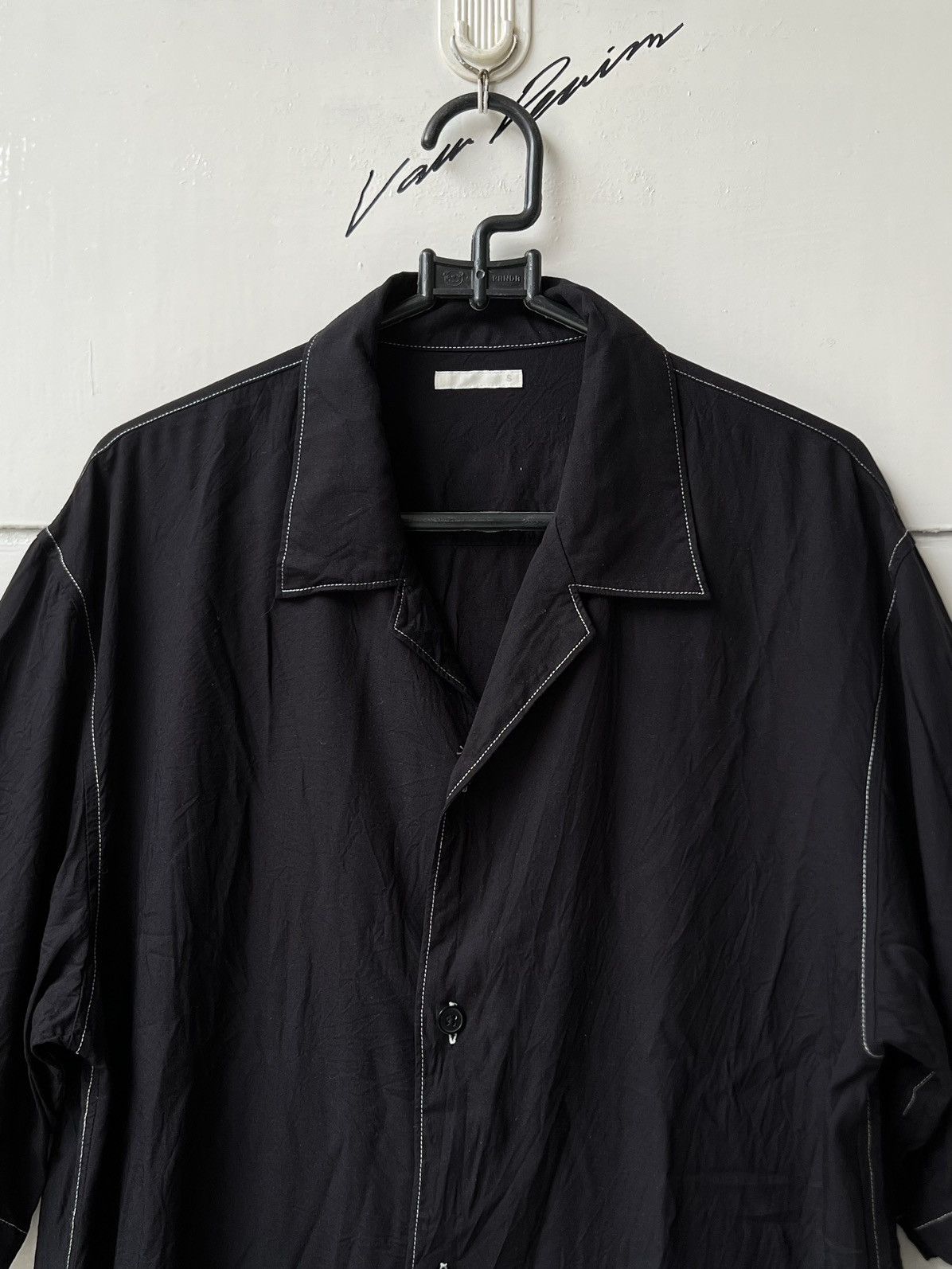 GU GU Black Boxy Shirt Size US M / EU 48-50 / 2 - 11 Thumbnail