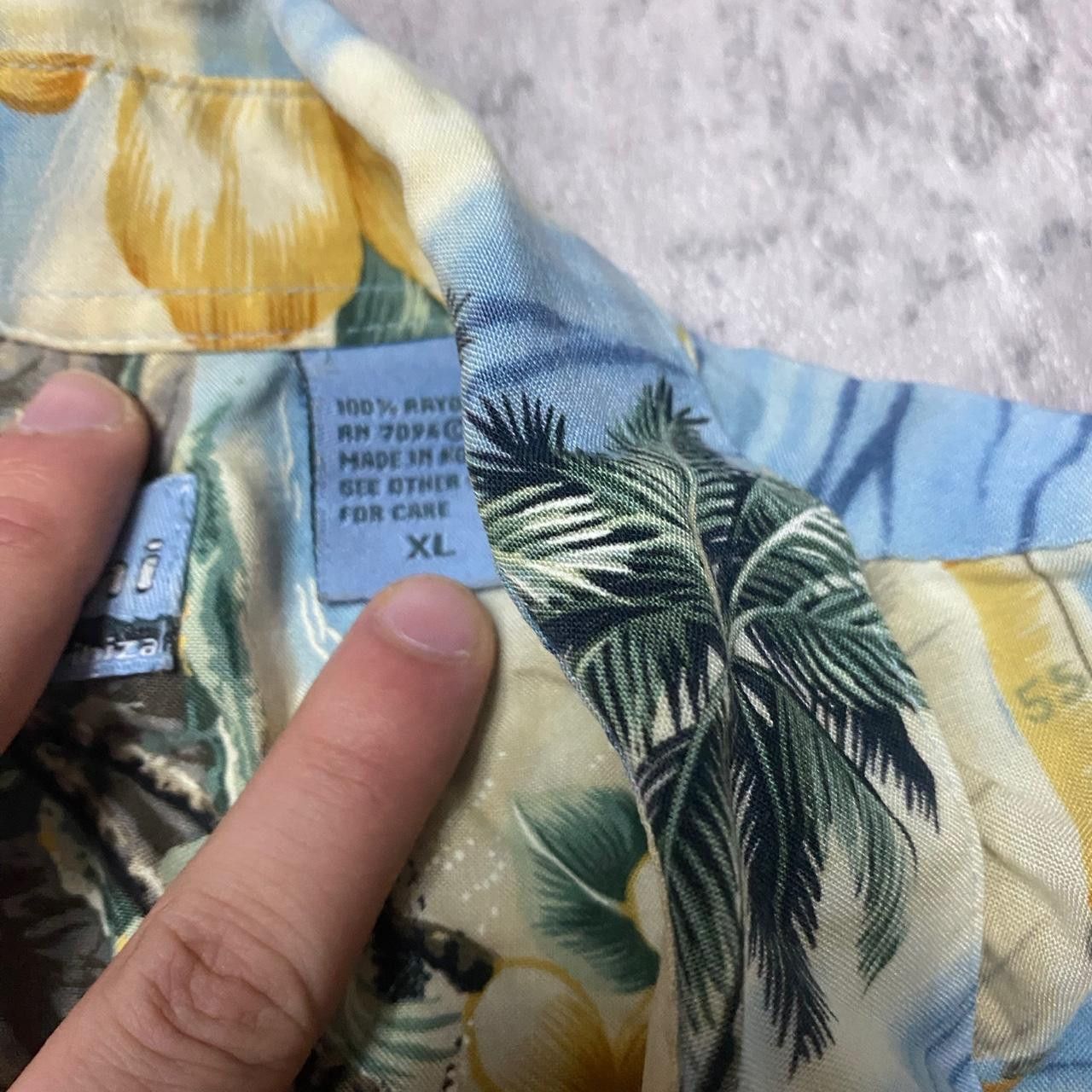Other Corsini Hawaiian shirt with palm trees and floral pattern Size US XL / EU 56 / 4 - 4 Thumbnail