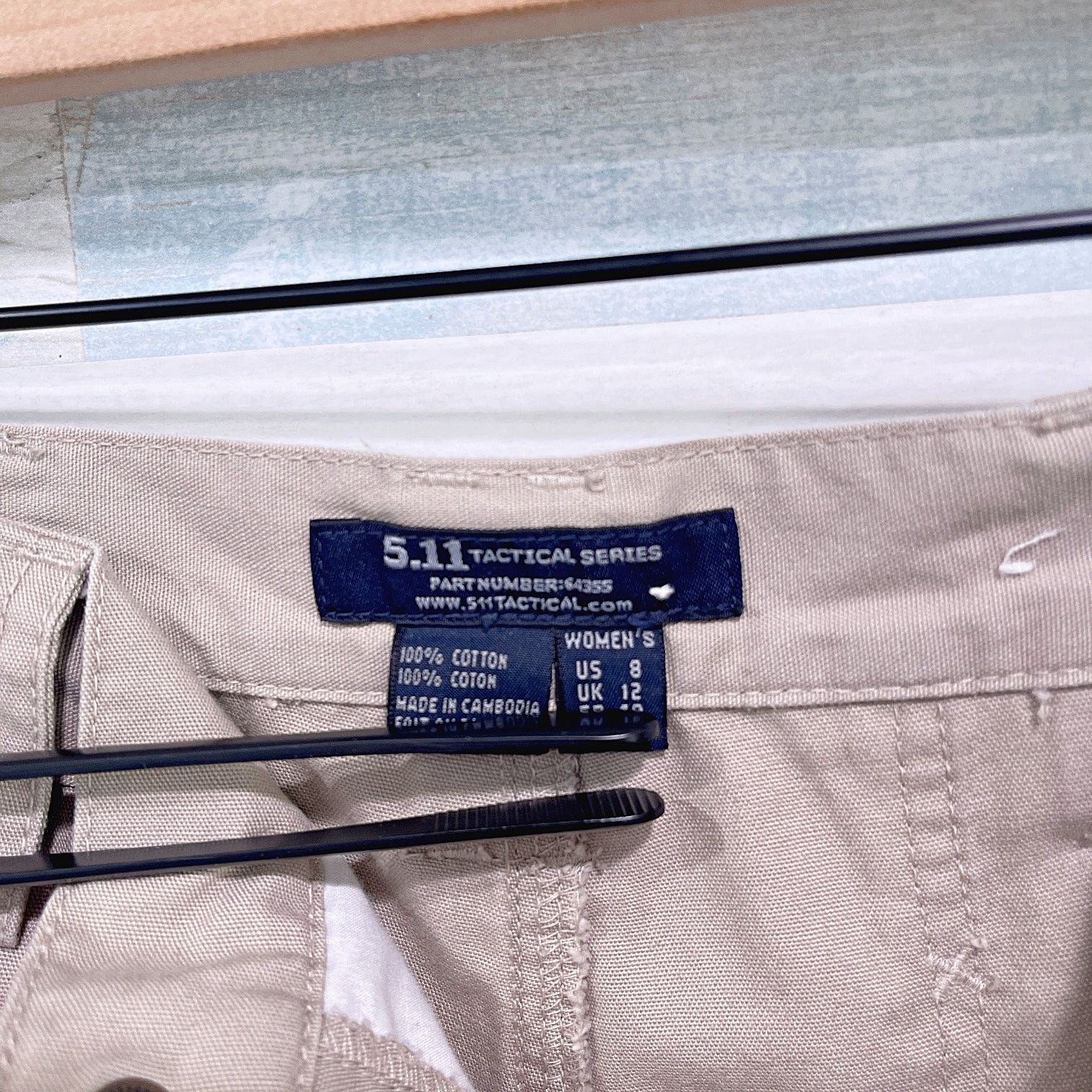 5.11 5.11 TACTICAL Cotton Canvas Cargo Work Pants Womens 8 Size 30" / US 8 / IT 44 - 5 Thumbnail
