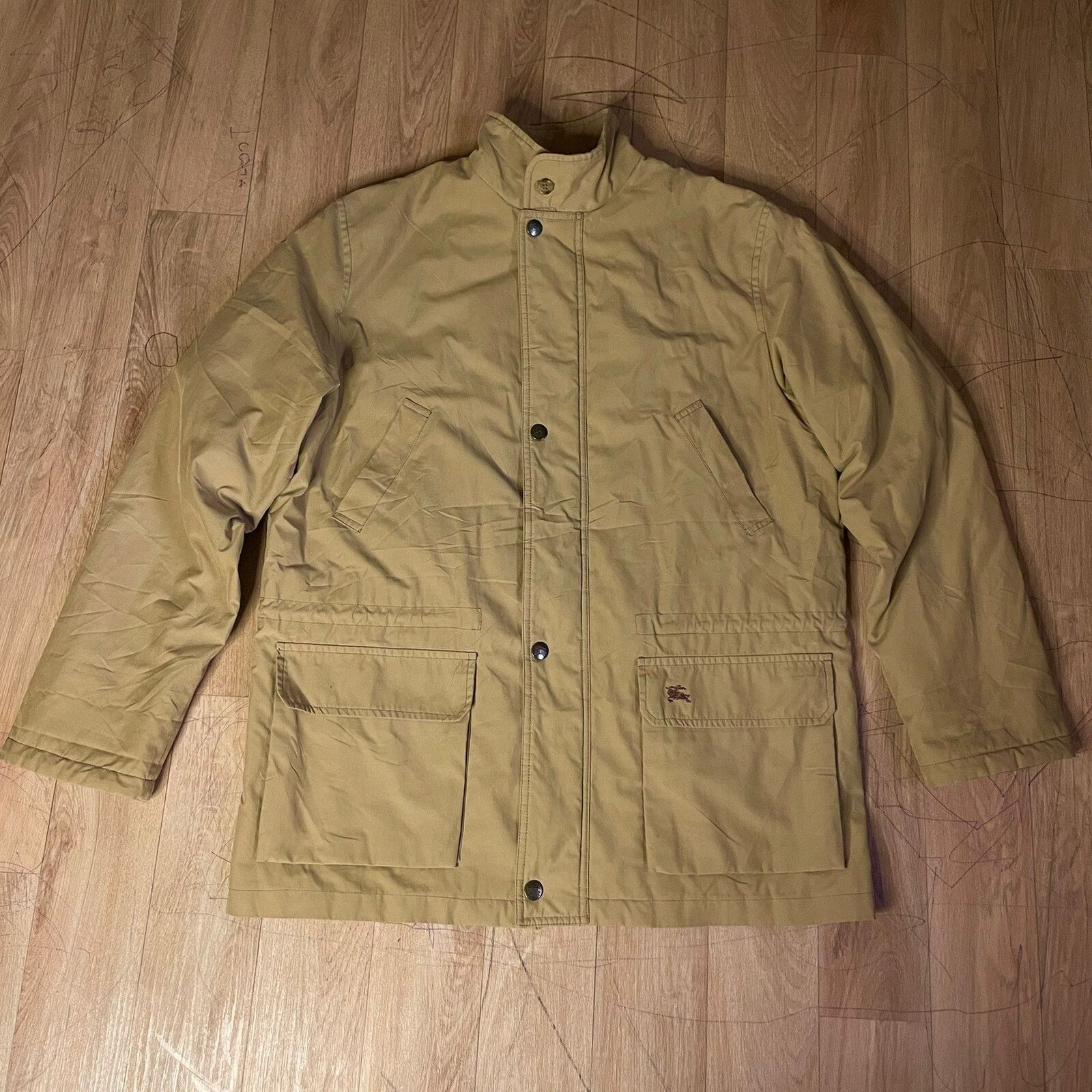 Burberry VINTAGE Burberry women jacket winter Nova Check OVERCOAT Size L / US 10 / IT 46 - 3 Thumbnail