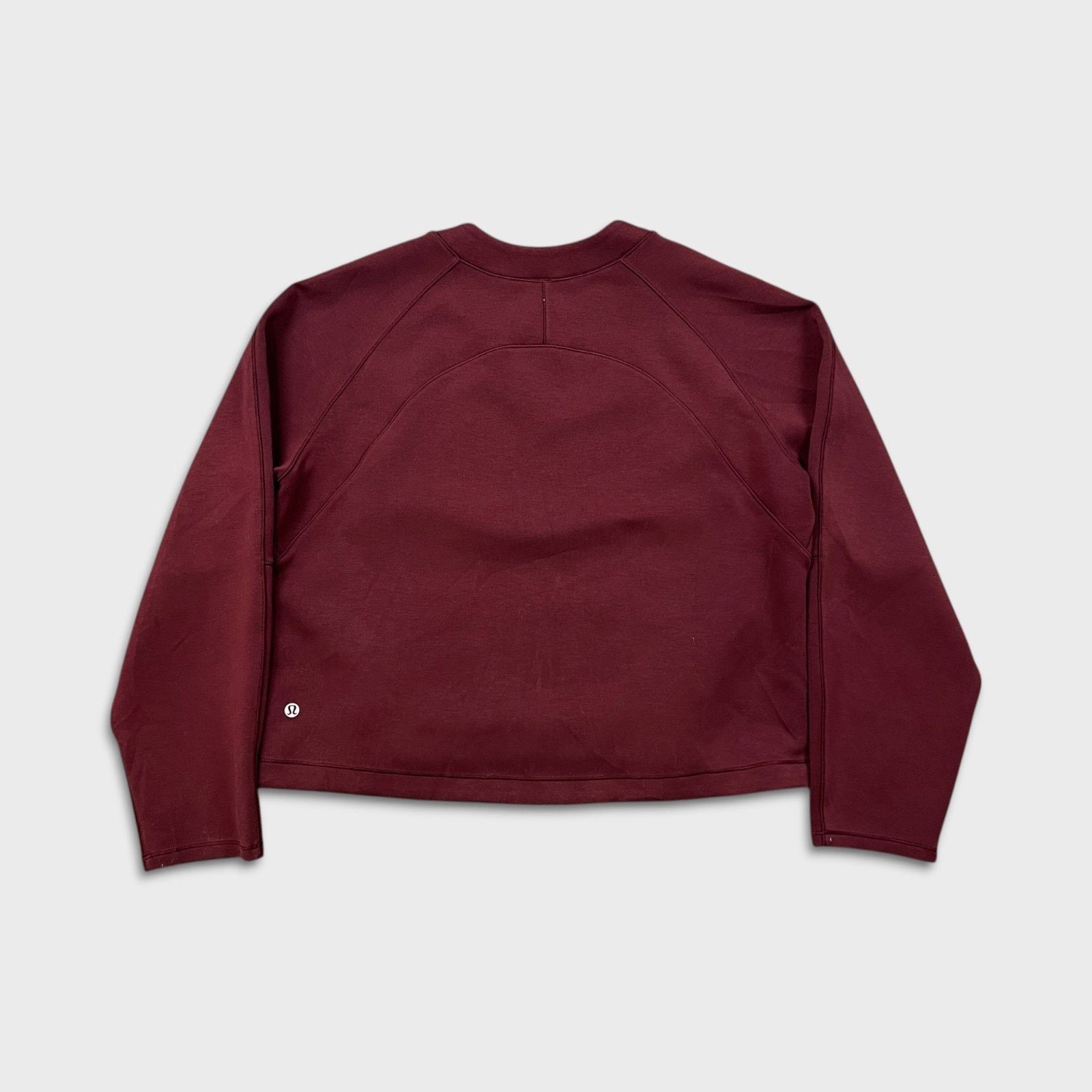 Lululemon Lululemon AirWrap Modal Crew Size 6 Red Cropped Pullover Size M / US 6-8 / IT 42-44 - 3 Thumbnail