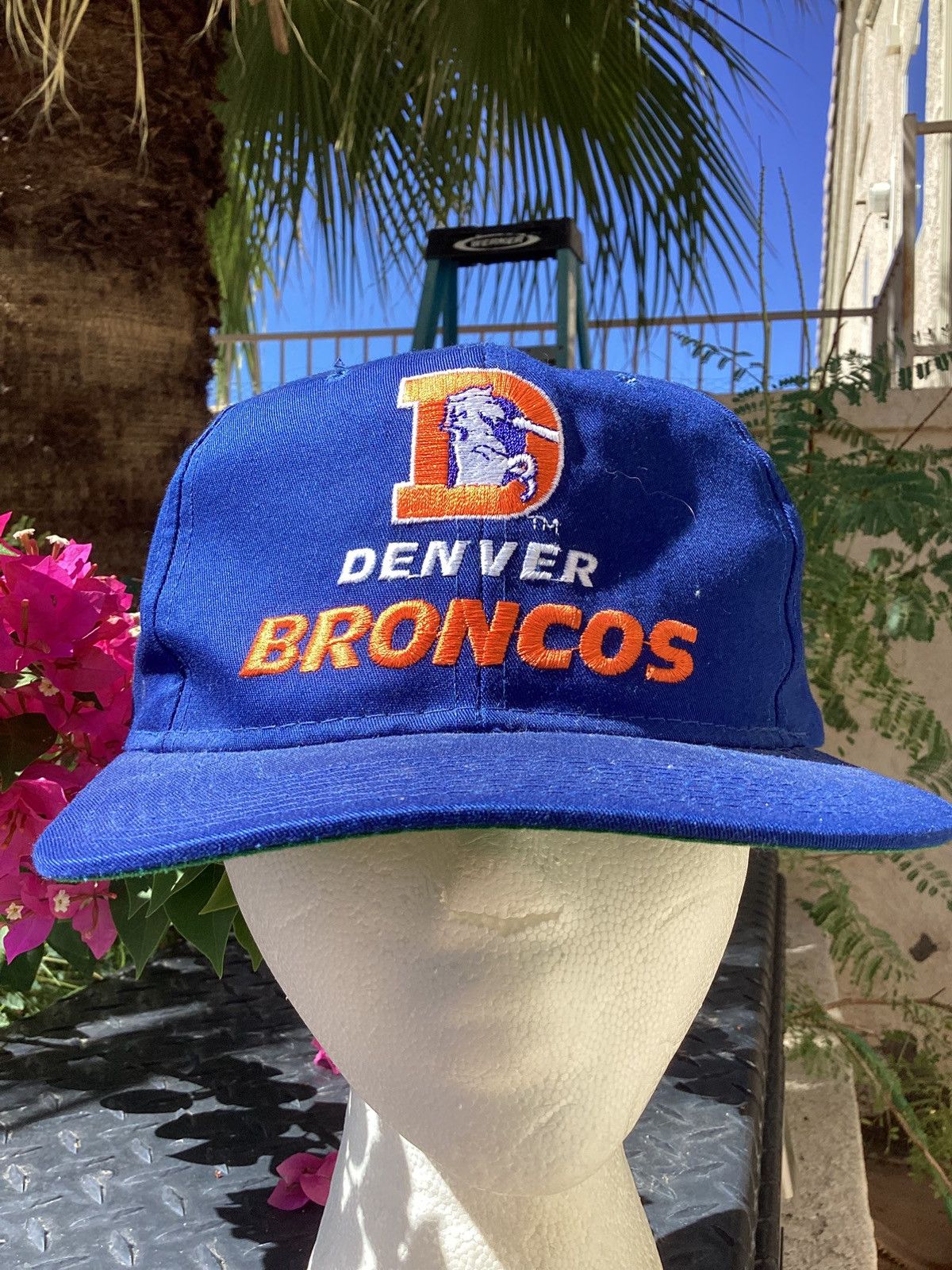 New Era Vtg 1990s Denver Broncos new era pro model Korean snapback Size ONE SIZE - 1 Thumbnail