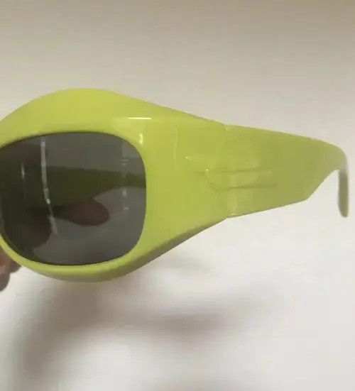 Electric Visual × Jewelry Dystopian Alien Sunglasses Retro Cyber Lime Archive Cosplay Size ONE SIZE - 3 Thumbnail
