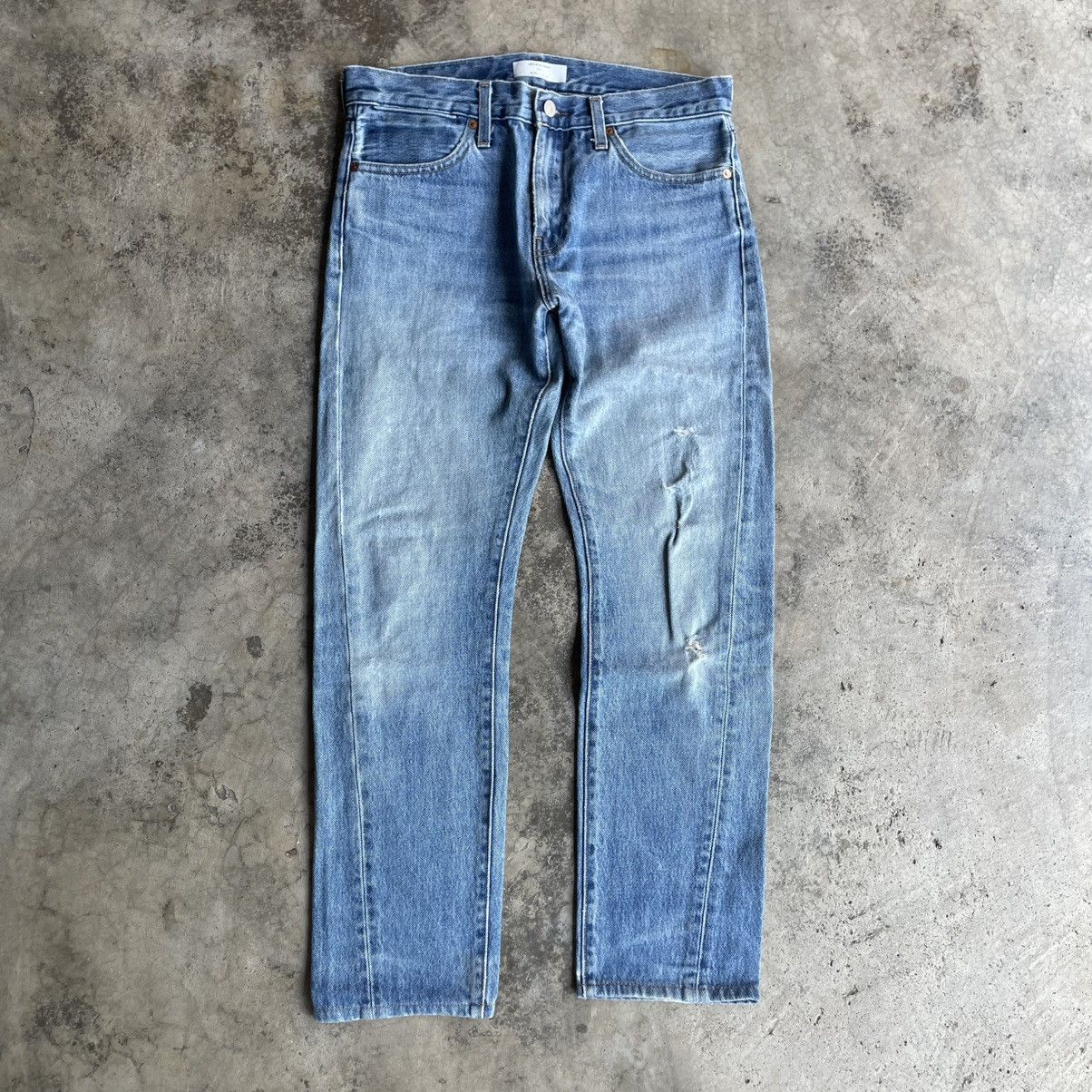 🔥Vintage Levis 511 Twist Curve Ripped Distress Deim Jeans