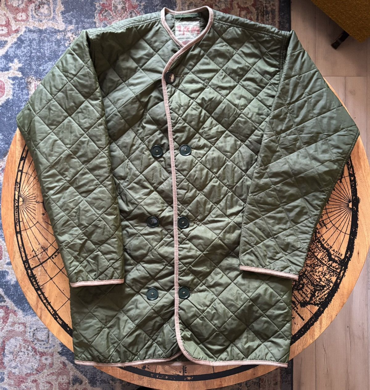 Vintage Vintage Extreme Cold Weather Quilted Military Liner Jacket Size US M / EU 48-50 / 2 - 1 Thumbnail