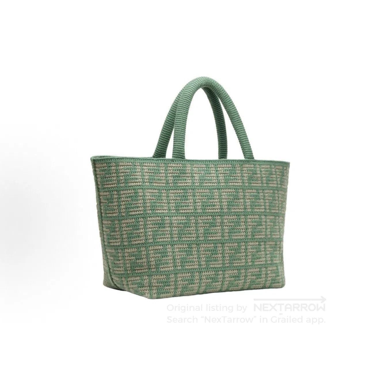 Fendi Fendi Monogram Cashmere Tote Bag. Size ONE SIZE - 5 Thumbnail
