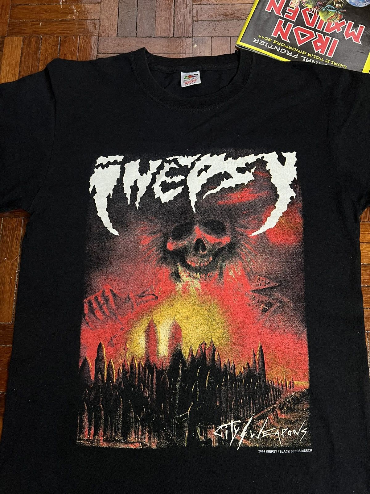 Band Tees Inepsy Canadian Punk Metal Band Official Merch Very Rare Size US M / EU 48-50 / 2 - 2 Thumbnail
