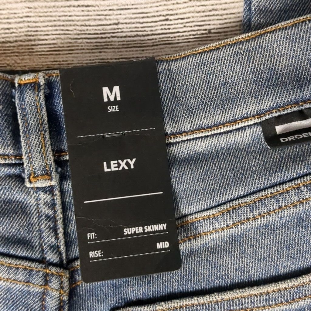 Dr. Denim Dr. denim Lexy West Coast blue ripped jeans size medium Size 25" / US 0 / IT 36 - 5 Thumbnail