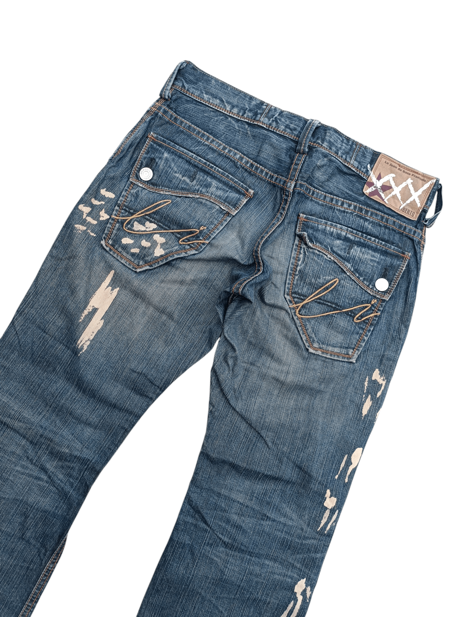 Hysteric Glamour × Japanese Brand RARE 🔥 Japan 🇯🇵 Liberto Distressed Design Size US 34 / EU 50 - 5 Thumbnail