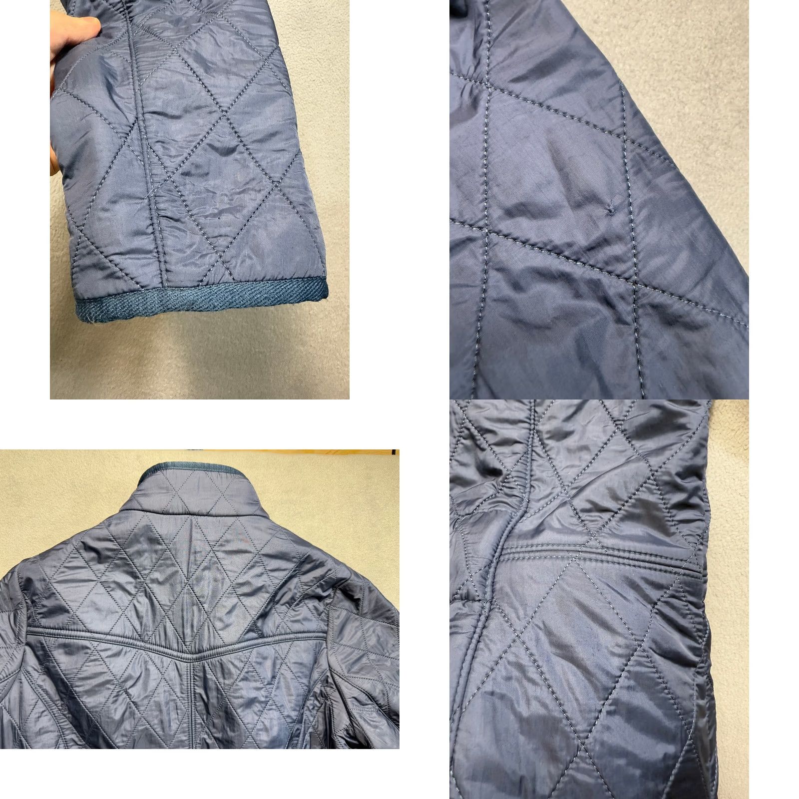 Barbour Barbour Quilted Jacket size 8 Blue Womens US Size M / US 6-8 / IT 42-44 - 10 Thumbnail
