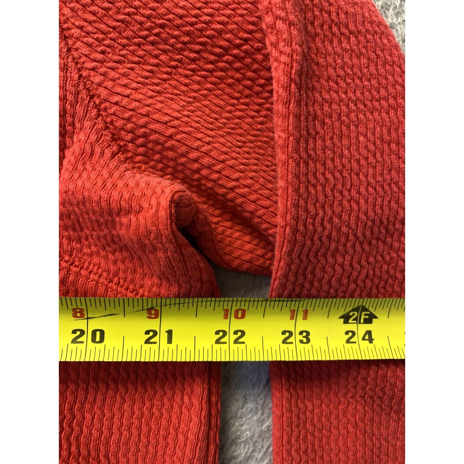 Coldwater Creek Coldwater Creek high Neck Sweater Womens L Coral Cozy Cableknit Pullover 105-12 Size L / US 10 / IT 46 - 4 Thumbnail