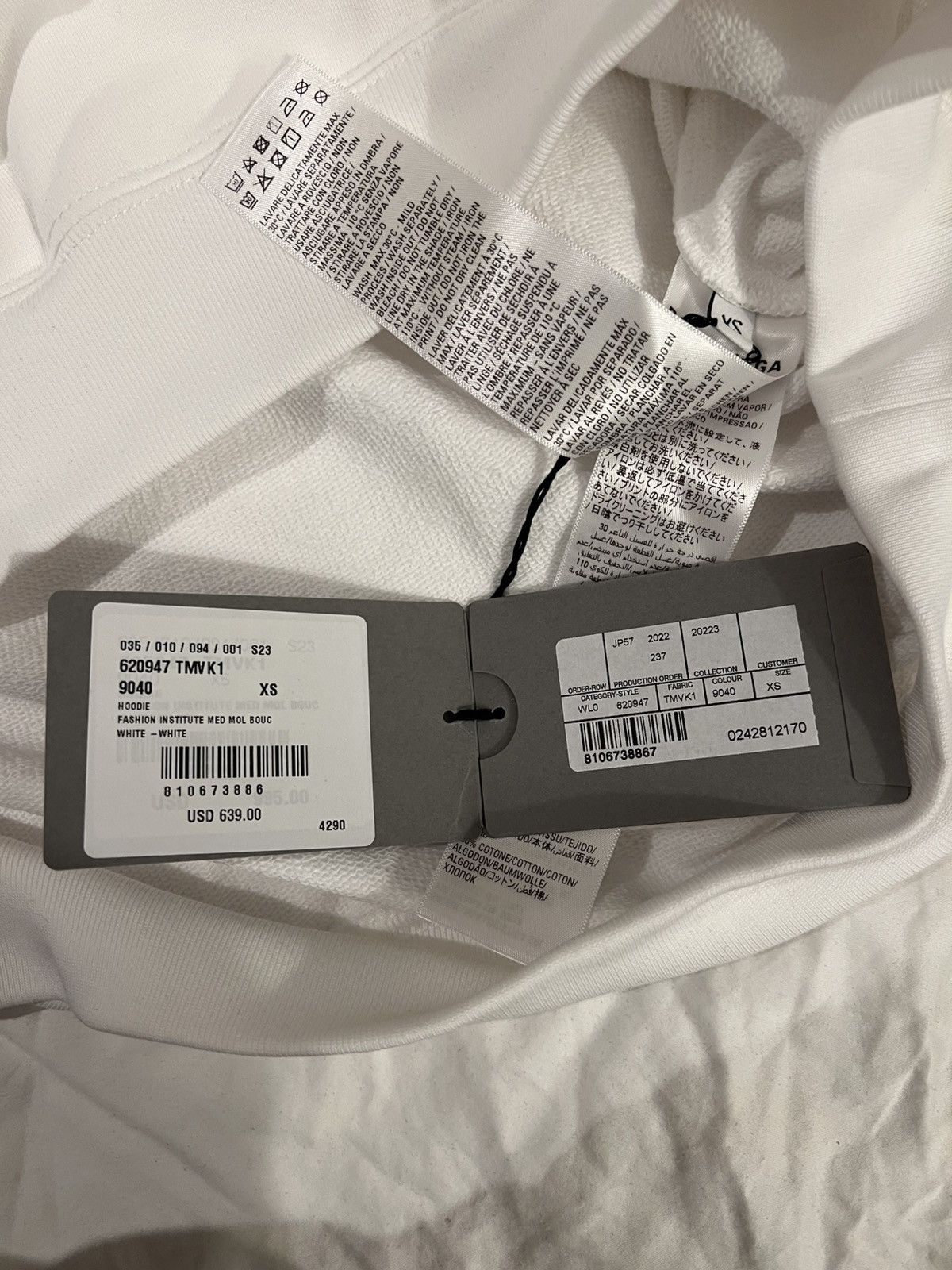 Balenciaga Balenciaga fashion institute of technology oversized hoodie Size US XS / EU 42 / 0 - 7 Thumbnail