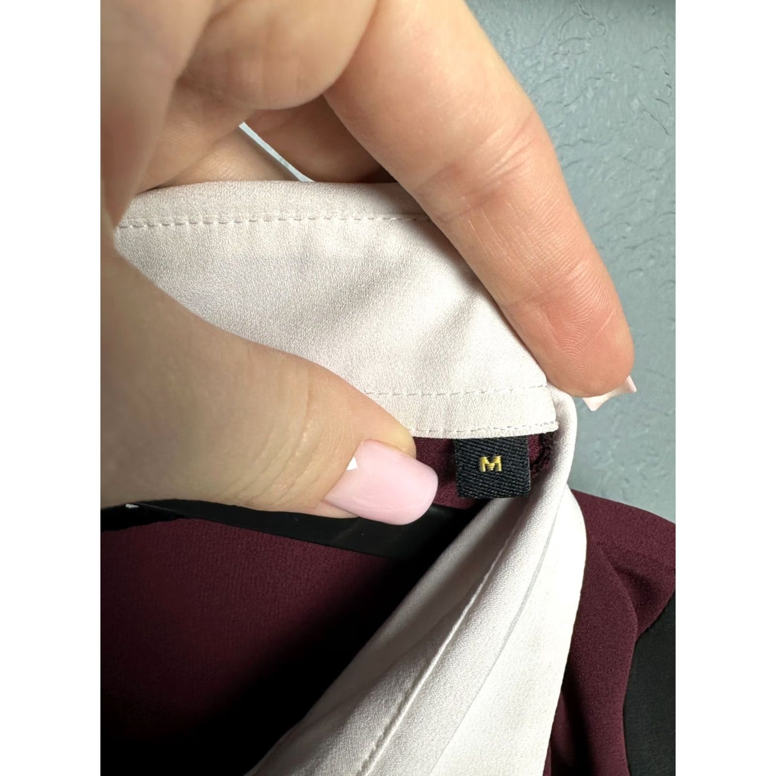 The Kooples The Kooples Sport Blouse Shirt M Black Collared Zip Size M / US 6-8 / IT 42-44 - 4 Thumbnail