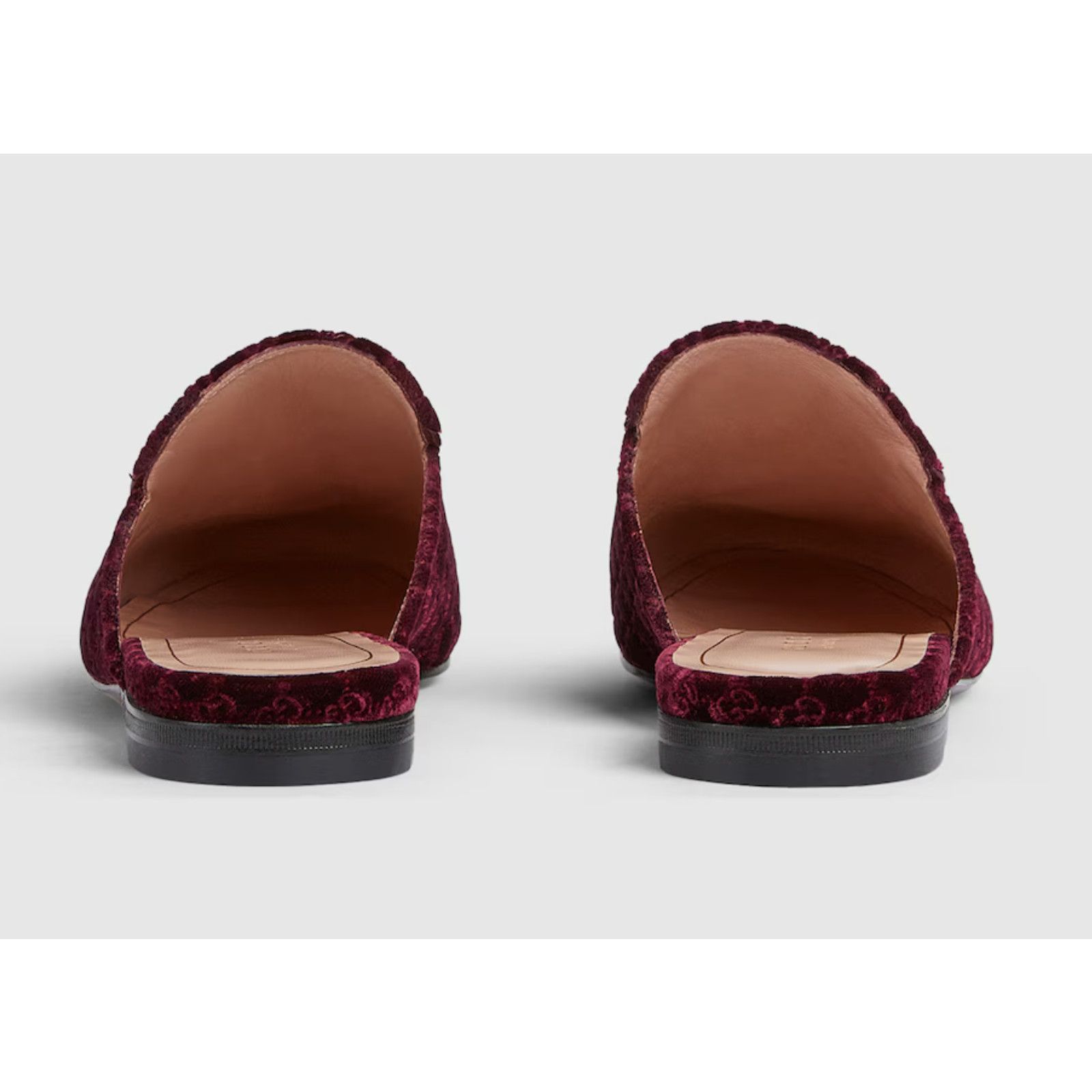 Gucci Gucci Princetown Velvet GG Red Slide Loafer Mule Slipper 37 Size US 7 / IT 37 - 18 Thumbnail