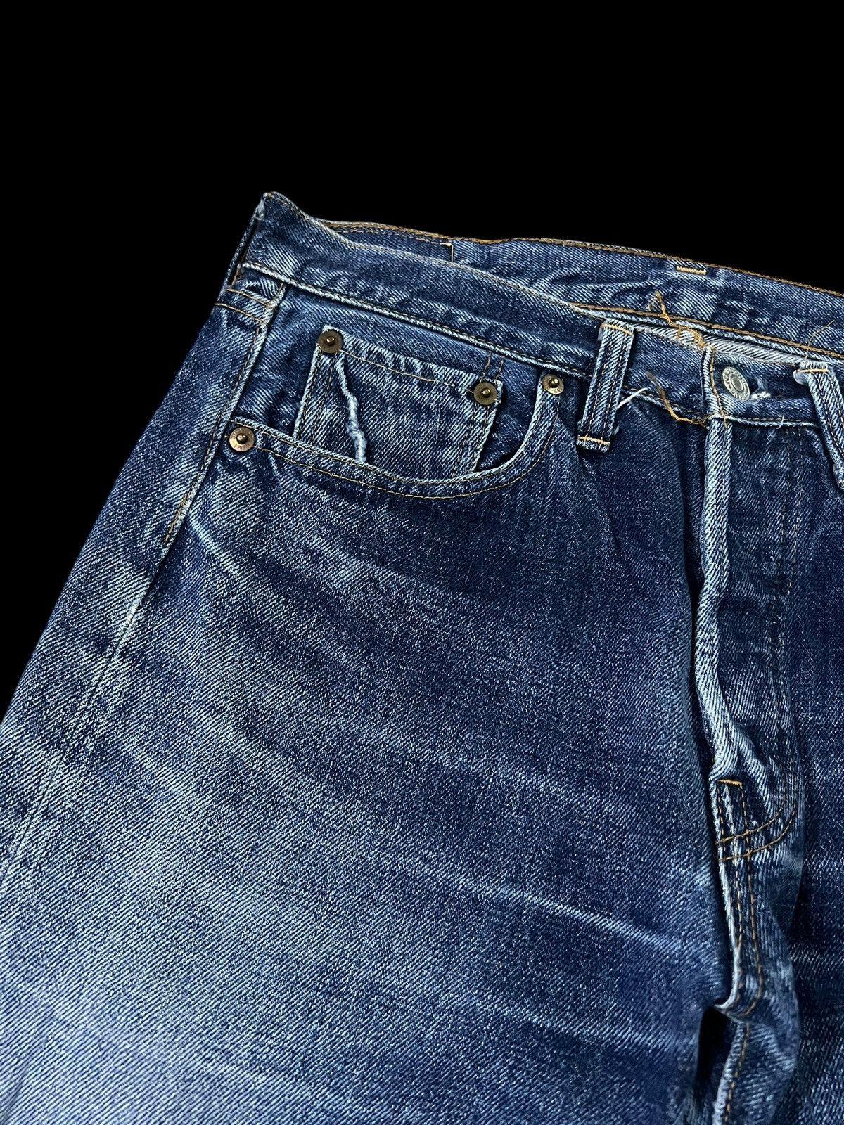 Denime Vintage Denime Japan Selvedge Mud Wash Jean Size US 30 / EU 46 - 9 Thumbnail