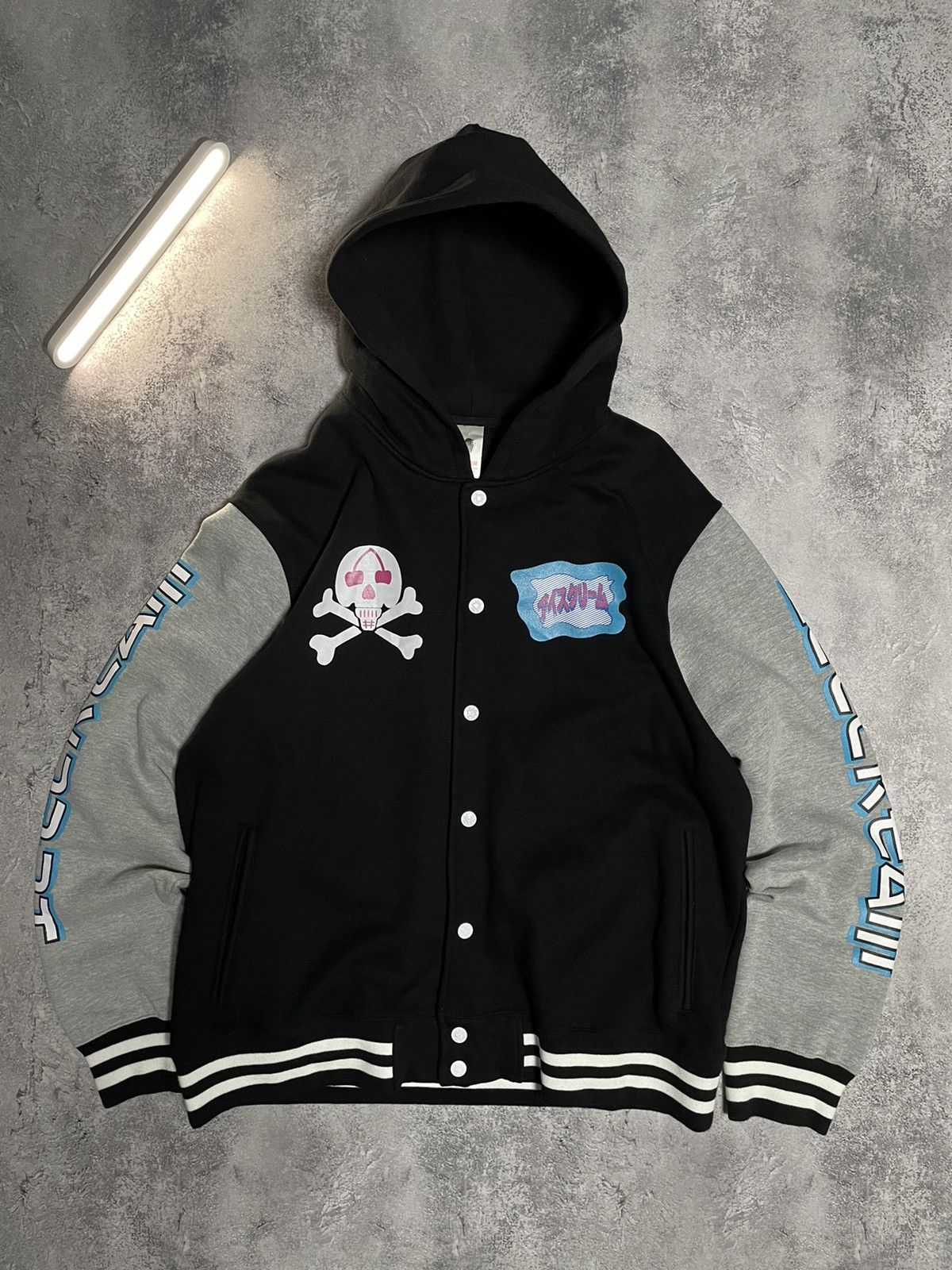 Billionaire Boys Club BBC Icecream Archive Anime Ghost Bomber Jkt Vtg Y2K XL Size US XL / EU 56 / 4 - 1 Thumbnail