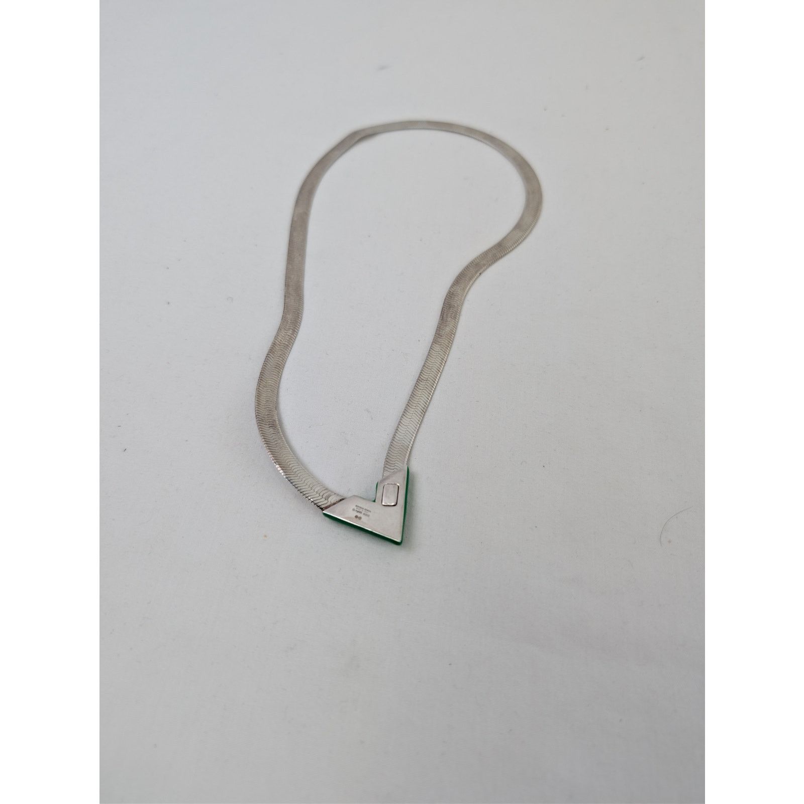 Bottega Veneta o1rshd1 Size: OS/ Sterling Silver / Enamel Necklace Parakeet Size ONE SIZE - 10 Thumbnail