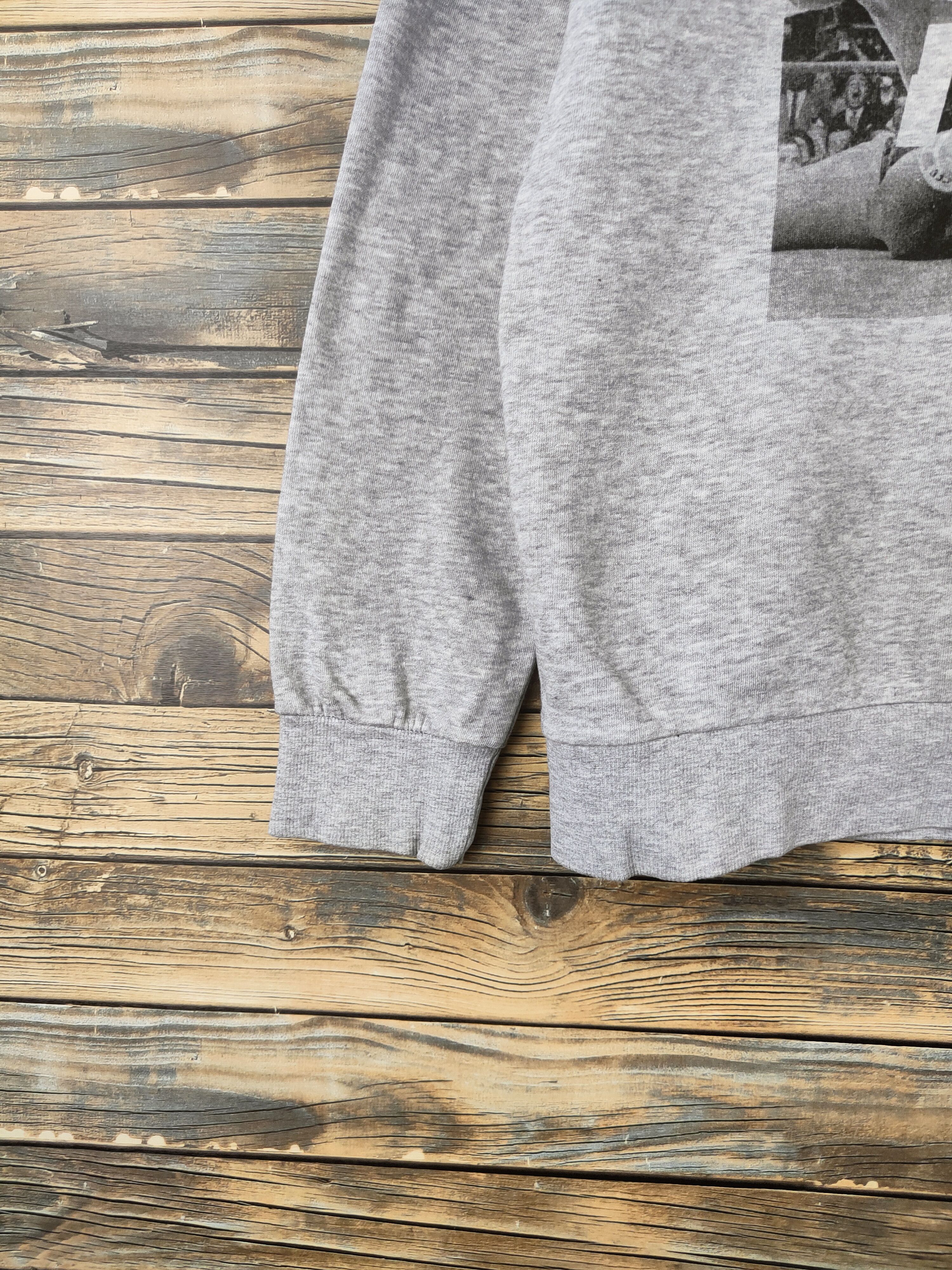 Japanese Brand DL H&M Gray Muhammad Ali Sweatshirts #46-114 Size US L / EU 52-54 / 3 - 5 Thumbnail