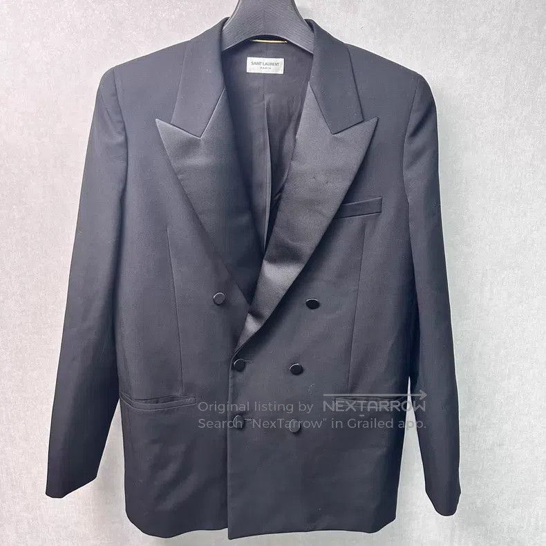 Saint Laurent Paris Saint Laurent Paris Gun Collar Smoking Suit i Size M / US 6-8 / IT 42-44 - 1 Thumbnail