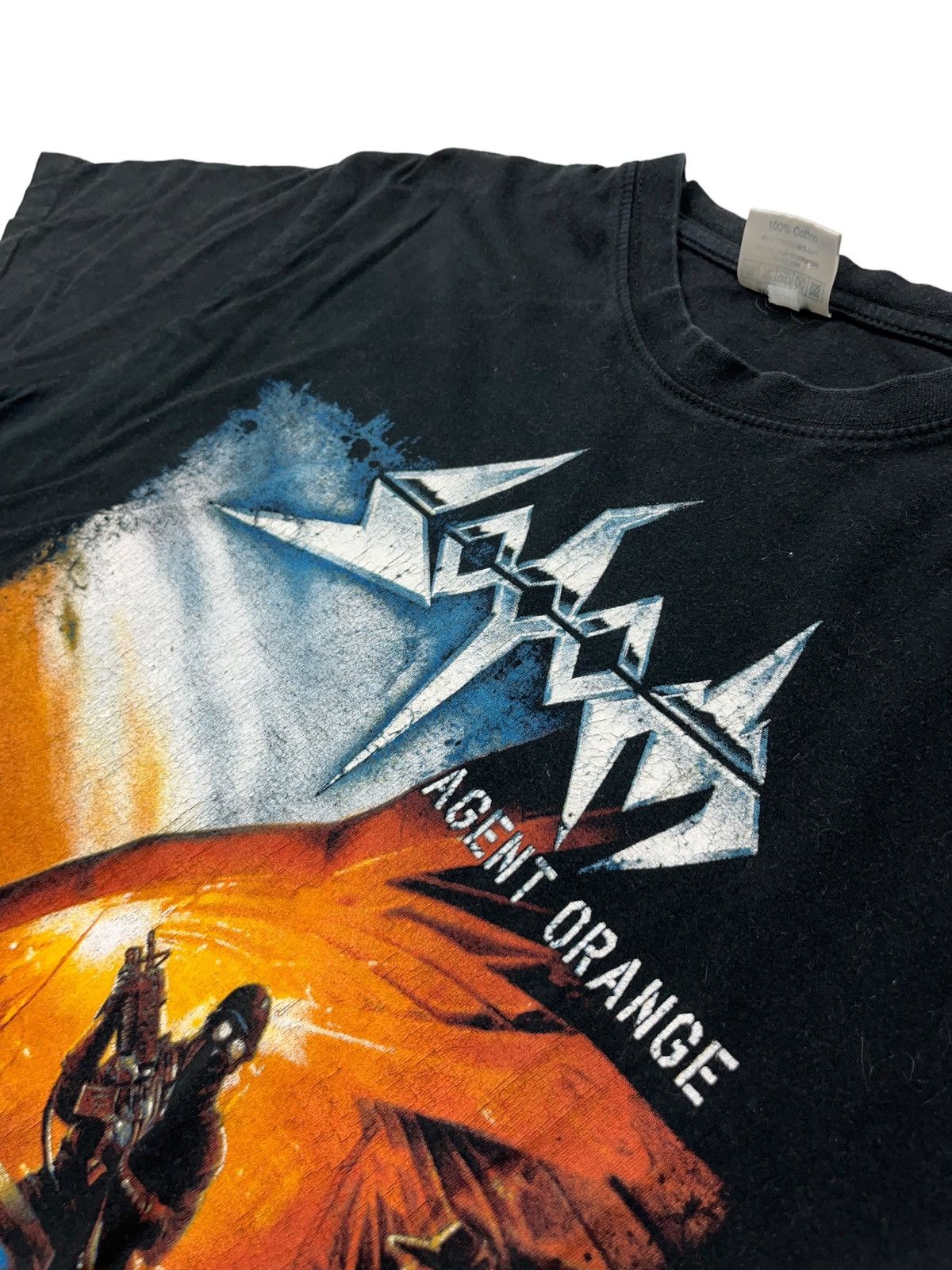 Band Tees Vintage 00s Sodom Agent Orange T-shirt Size US M / EU 48-50 / 2 - 5 Thumbnail