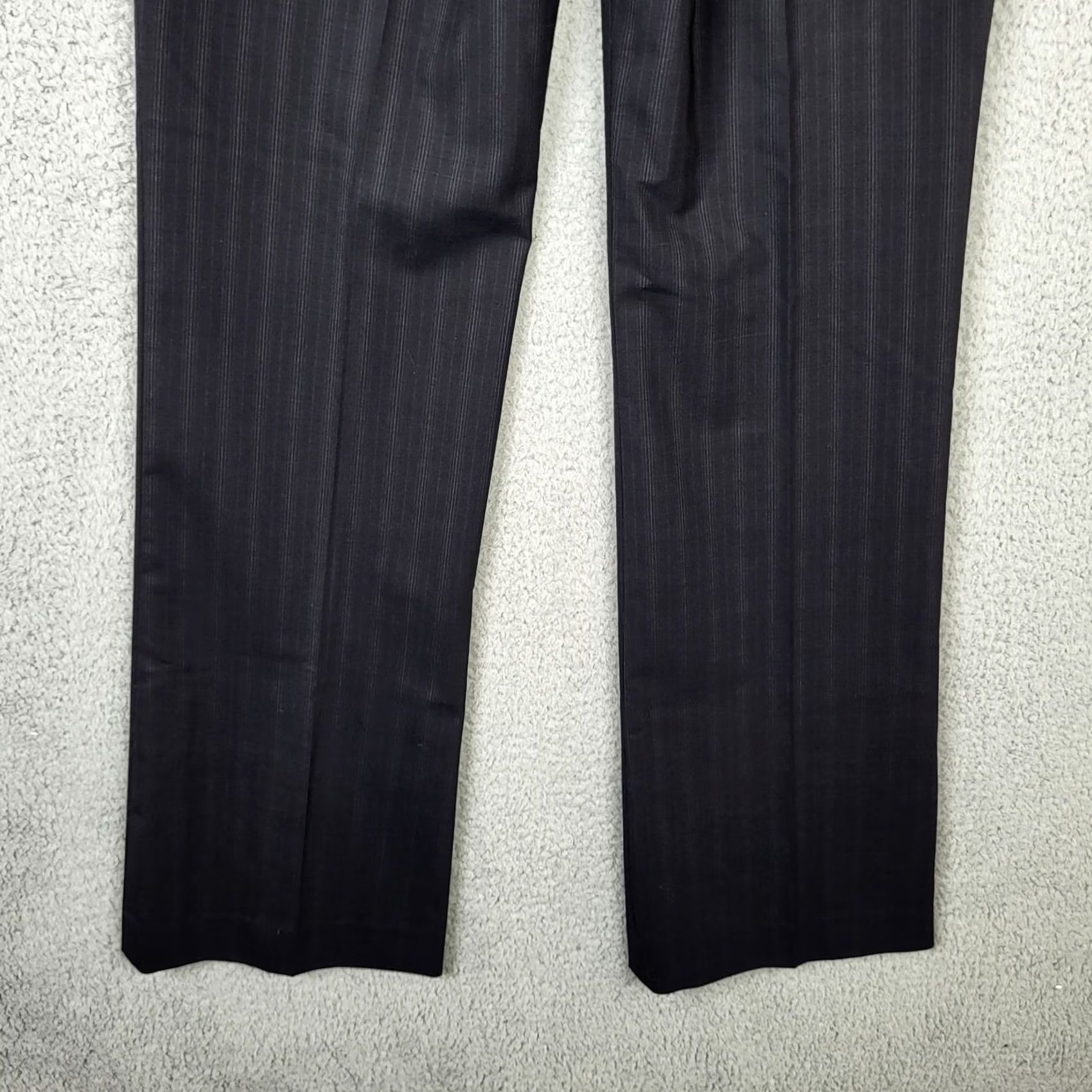 Theory Theory Dress Pants Striped Wool 4 NEW Women's Pants Size 4 Black Vintage N/A Size 27" / US 4 / IT 40 - 7 Thumbnail