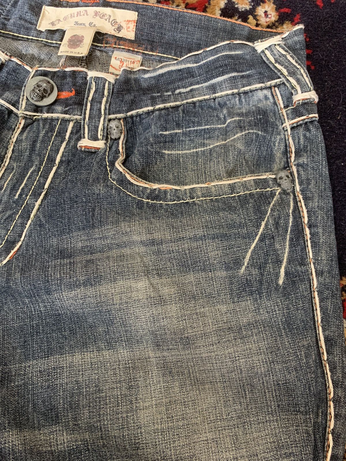 Other LAGUNA BEACH JEANS FLARE SKOLL DENIM Size US 32 / EU 48 - 5 Thumbnail