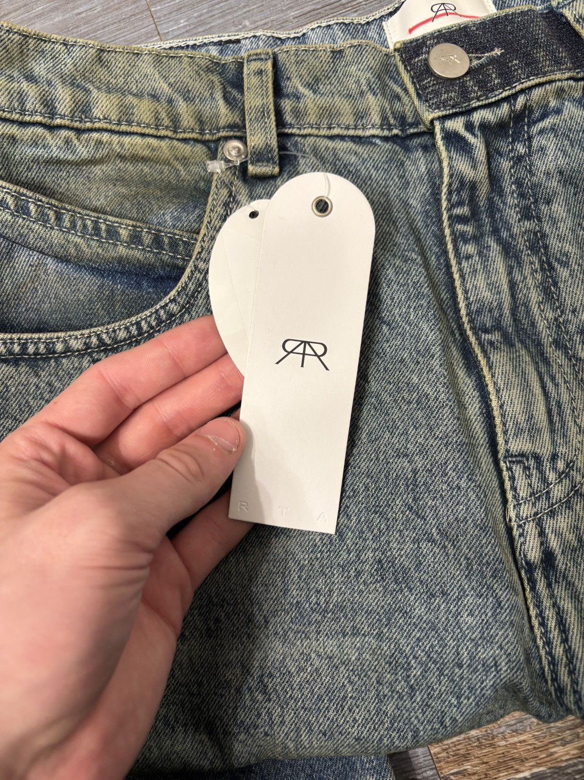 Rta RTA Embroidered Denim Size US 33 - 5 Thumbnail