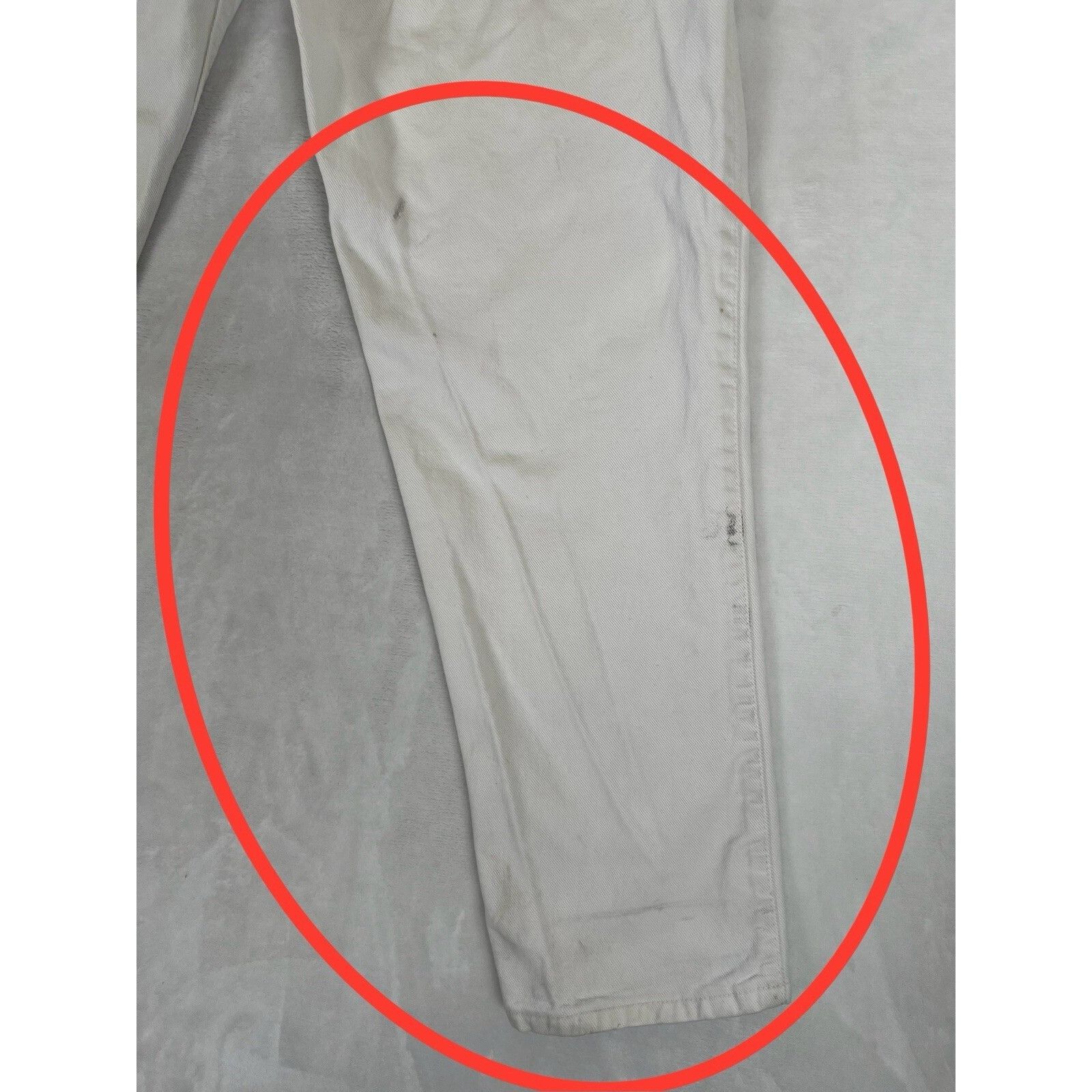 Levi's Vintage Levi’s 545 Orange Tab White Jeans Size 36x30 Made In Size US 36 / EU 52 - 10 Thumbnail