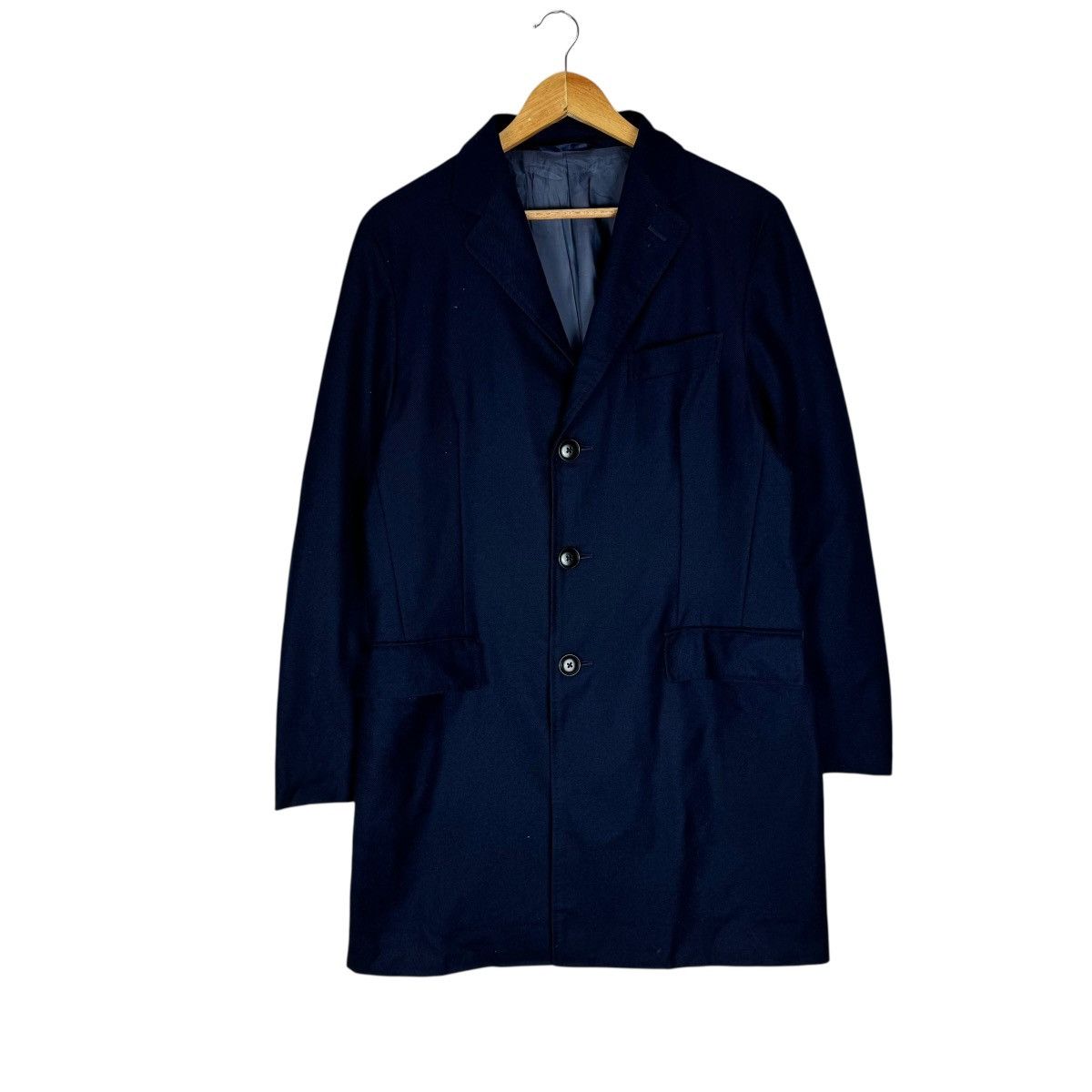 Loro Piana ⚡️LORO PIANA WOOL LONG COAT JACKET Size US L / EU 52-54 / 3 - 2 Thumbnail