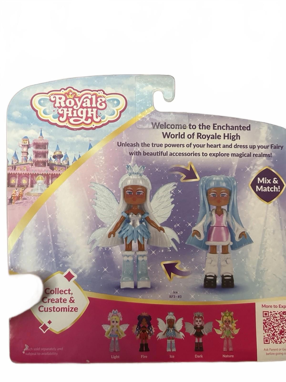 Other Royale High Ice Fairy 3" Mini Doll & Accessories Size ONE SIZE - 2 Thumbnail